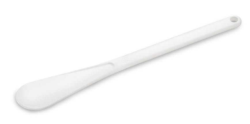 Rørespatel, 25-45 cm, hvid plast