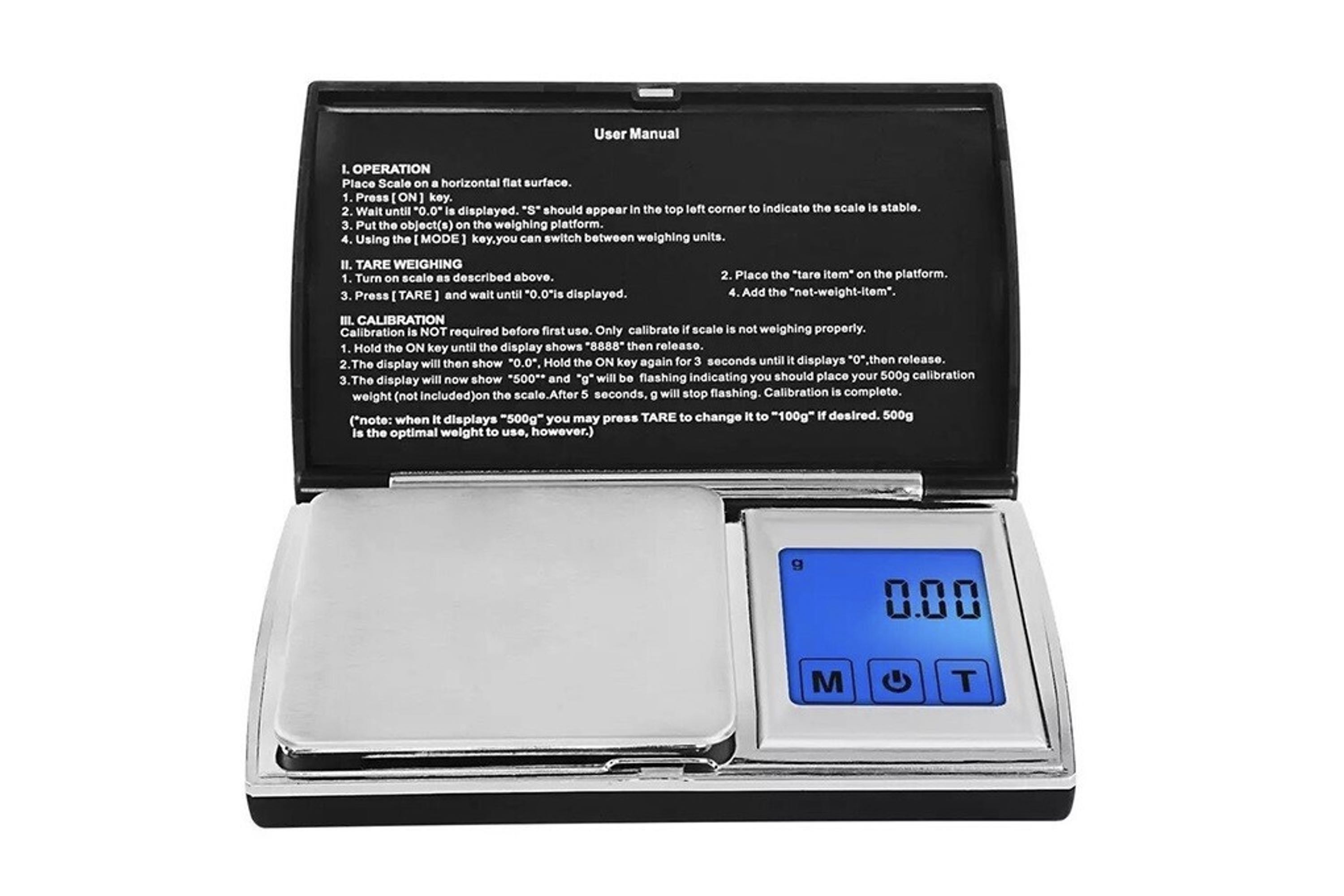 Vægt mini, 0-200 g, +/- 0,01 g, Louis Tellier