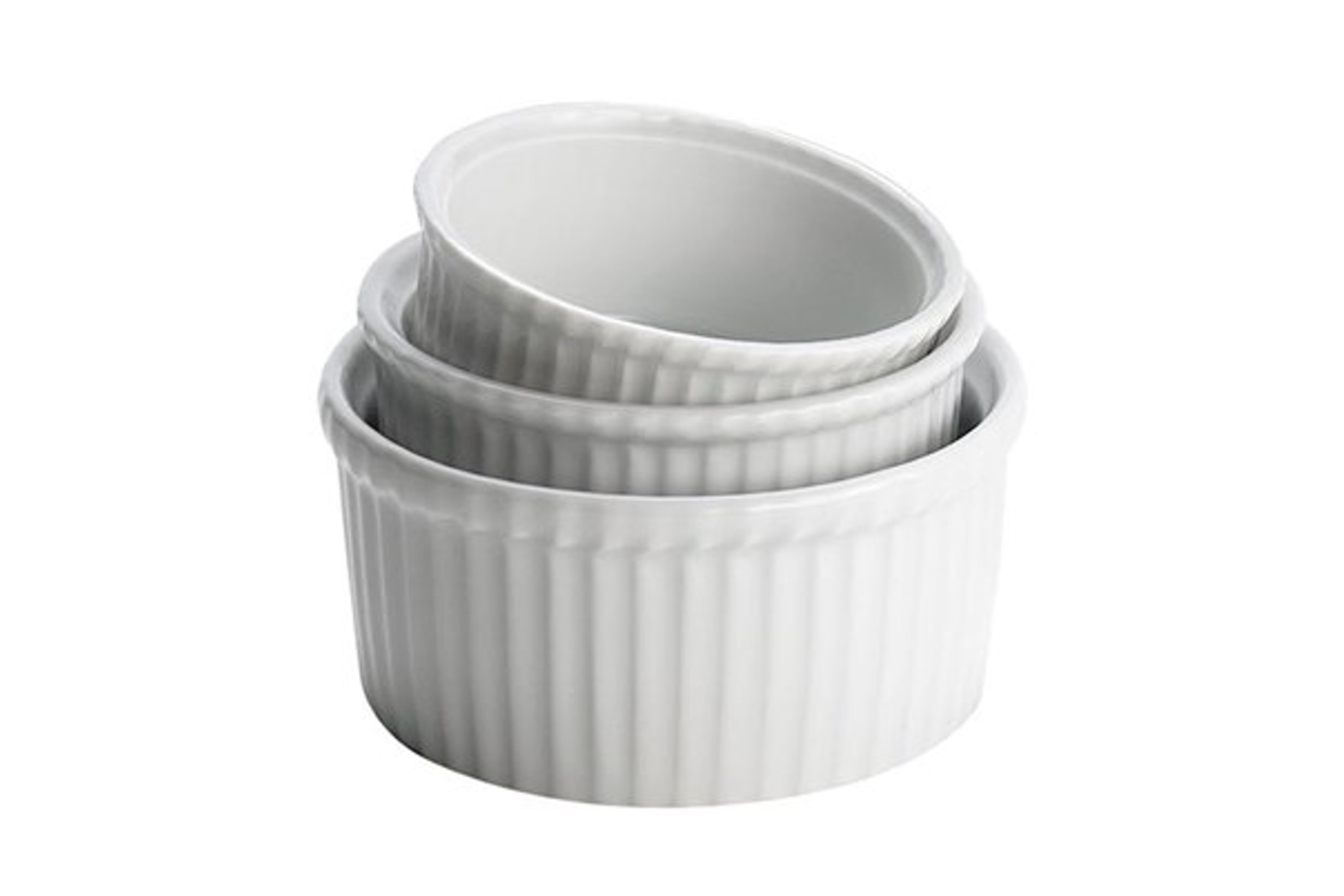 Ramekin, hvid porcelæn