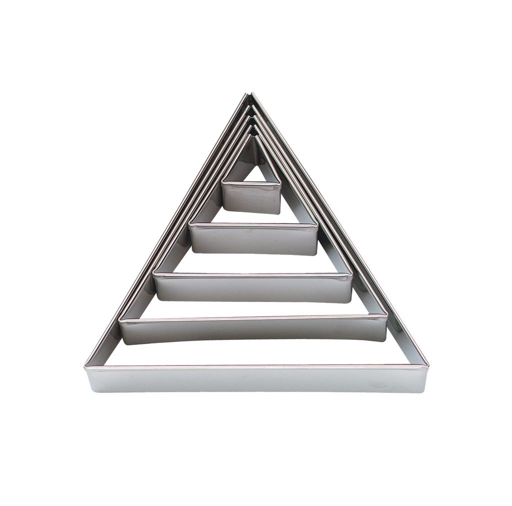 Udstikker, trekant, L 2,2-12,5 cm, stål