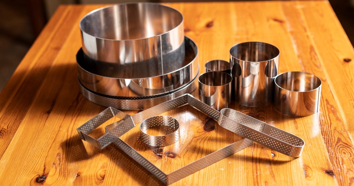 Anretterringe, bageringe og tærteringe - Køb nu med hurtig levering