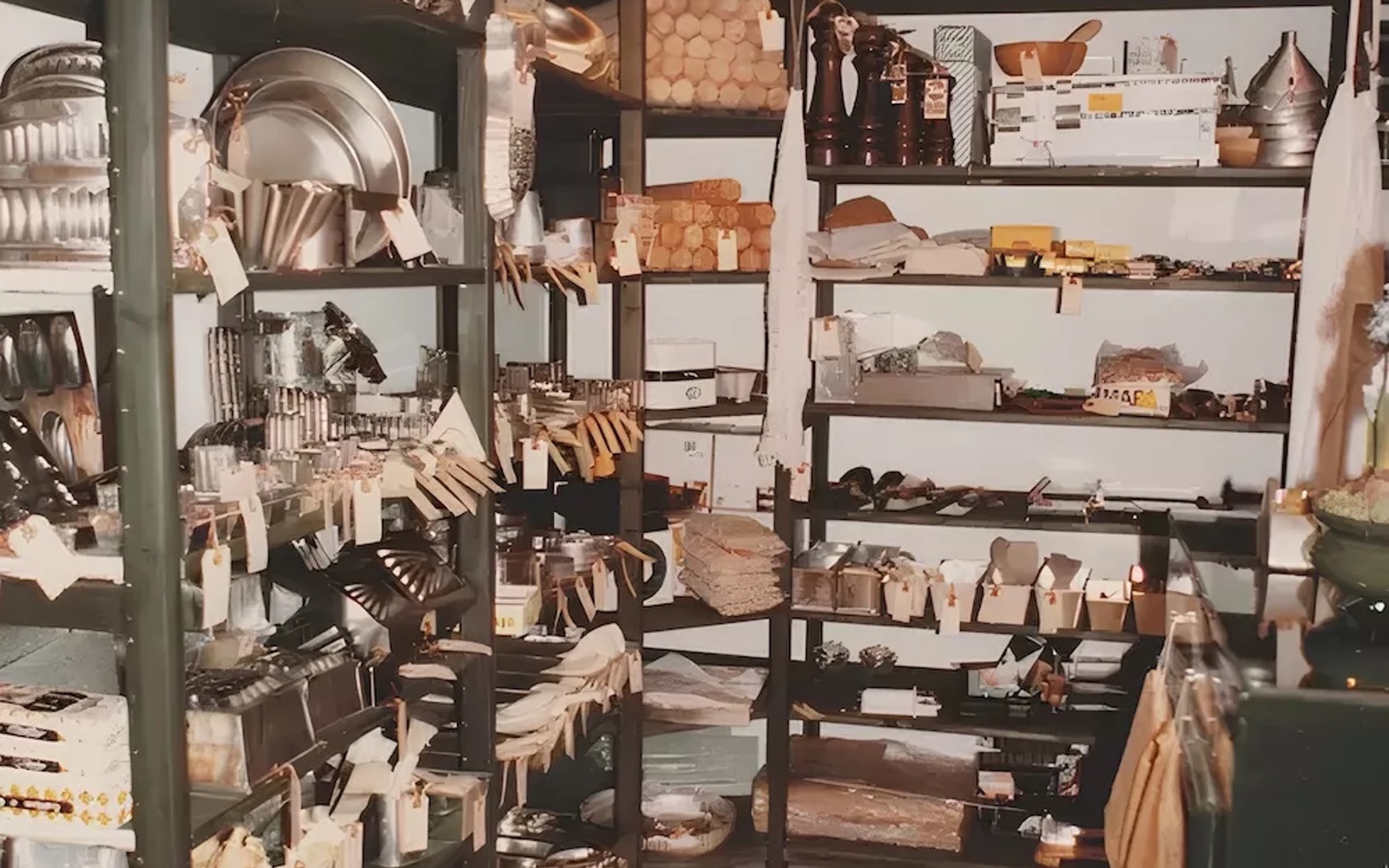 Kunst Og Køkkentøj I Gothersgade I København I 1988