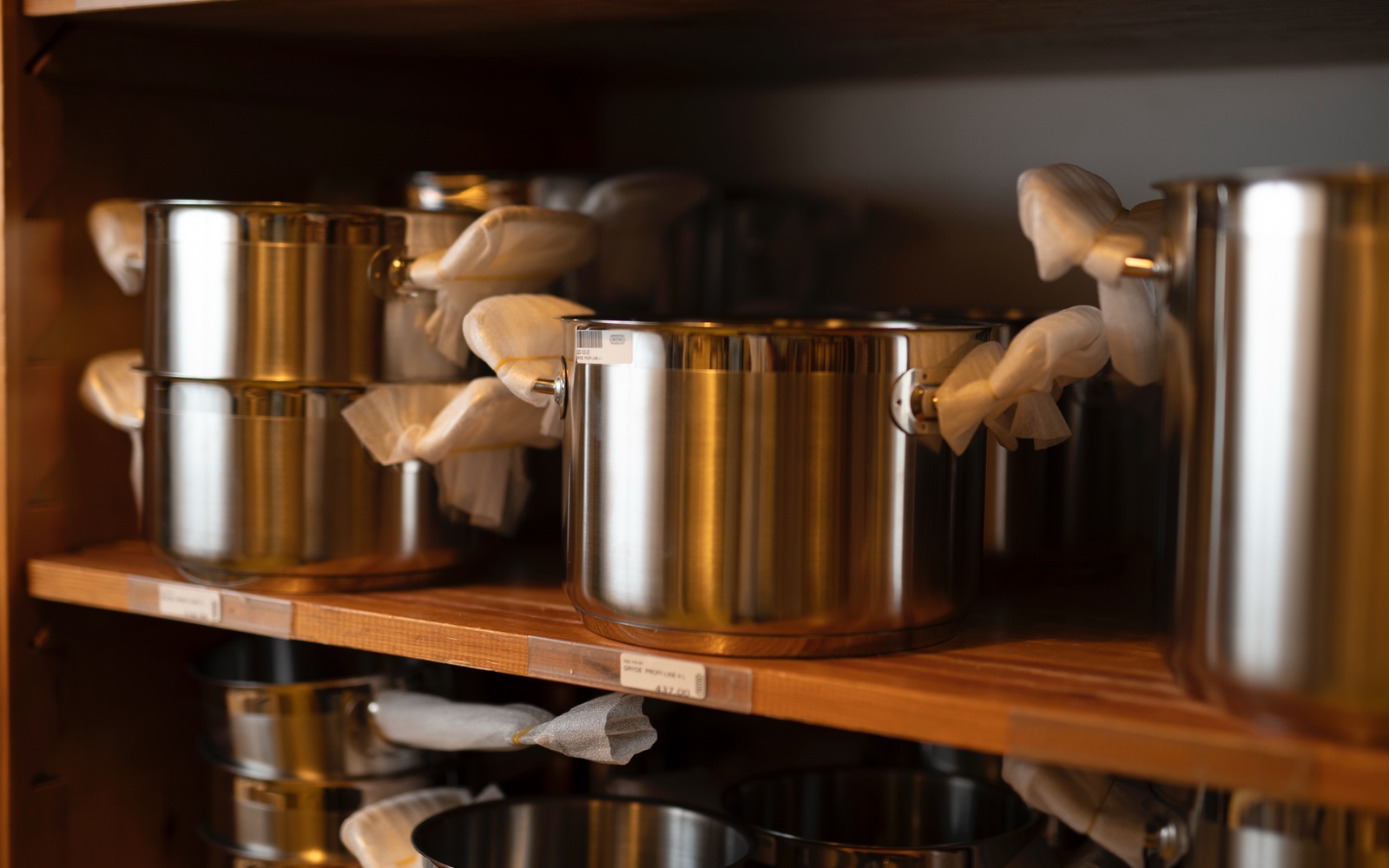 Gryder I Rustfrit Stål Tåler Opvaskemaskine