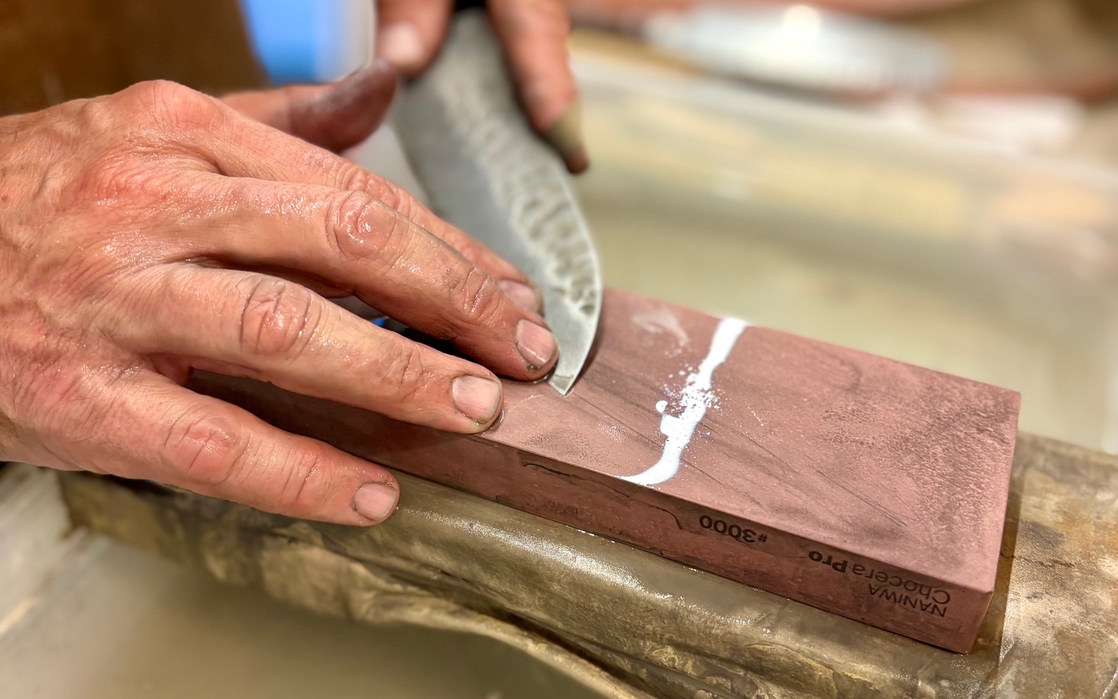 Japanske Slibesten Fra Kunst Og Køkkentøj (1)