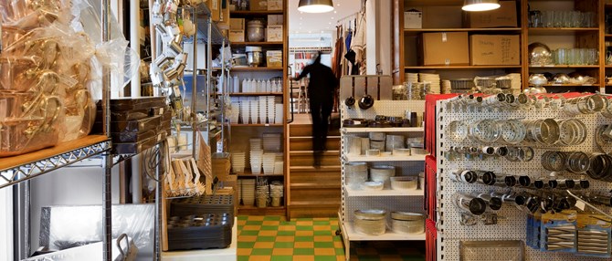 Indenfor Hos Kunst Og Køkkentøj I København
