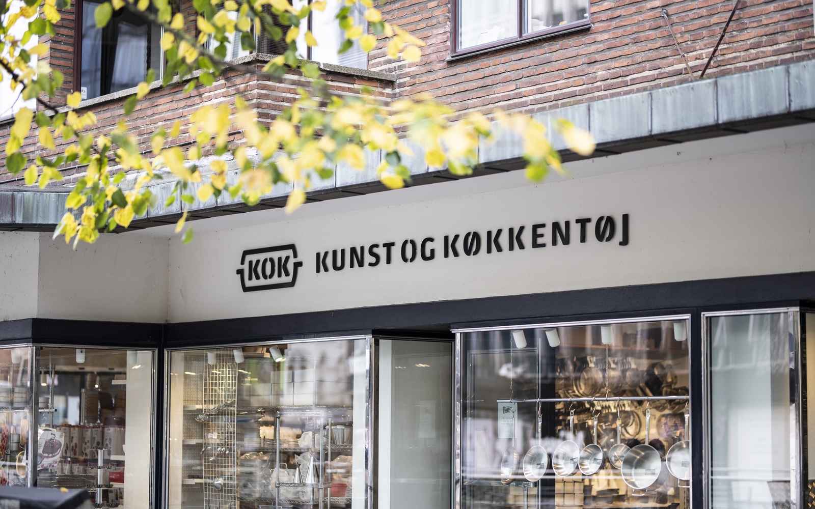 Kunst Og Køkkentøj På Åboulevarden I Aarhus