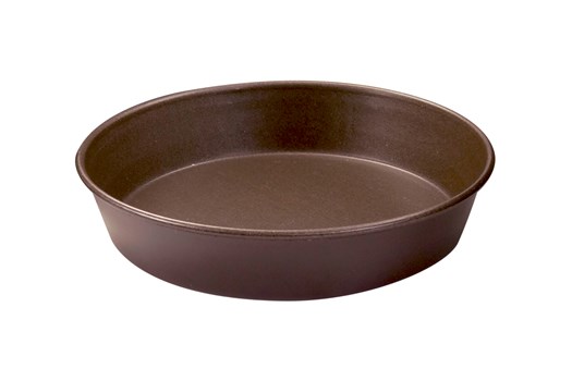 Flanform, rund, jern med belægning