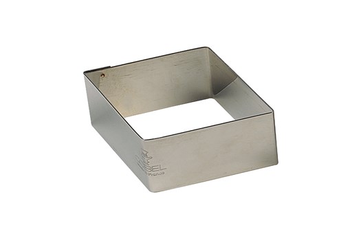 Moussering, ruder, stål, H 3 cm