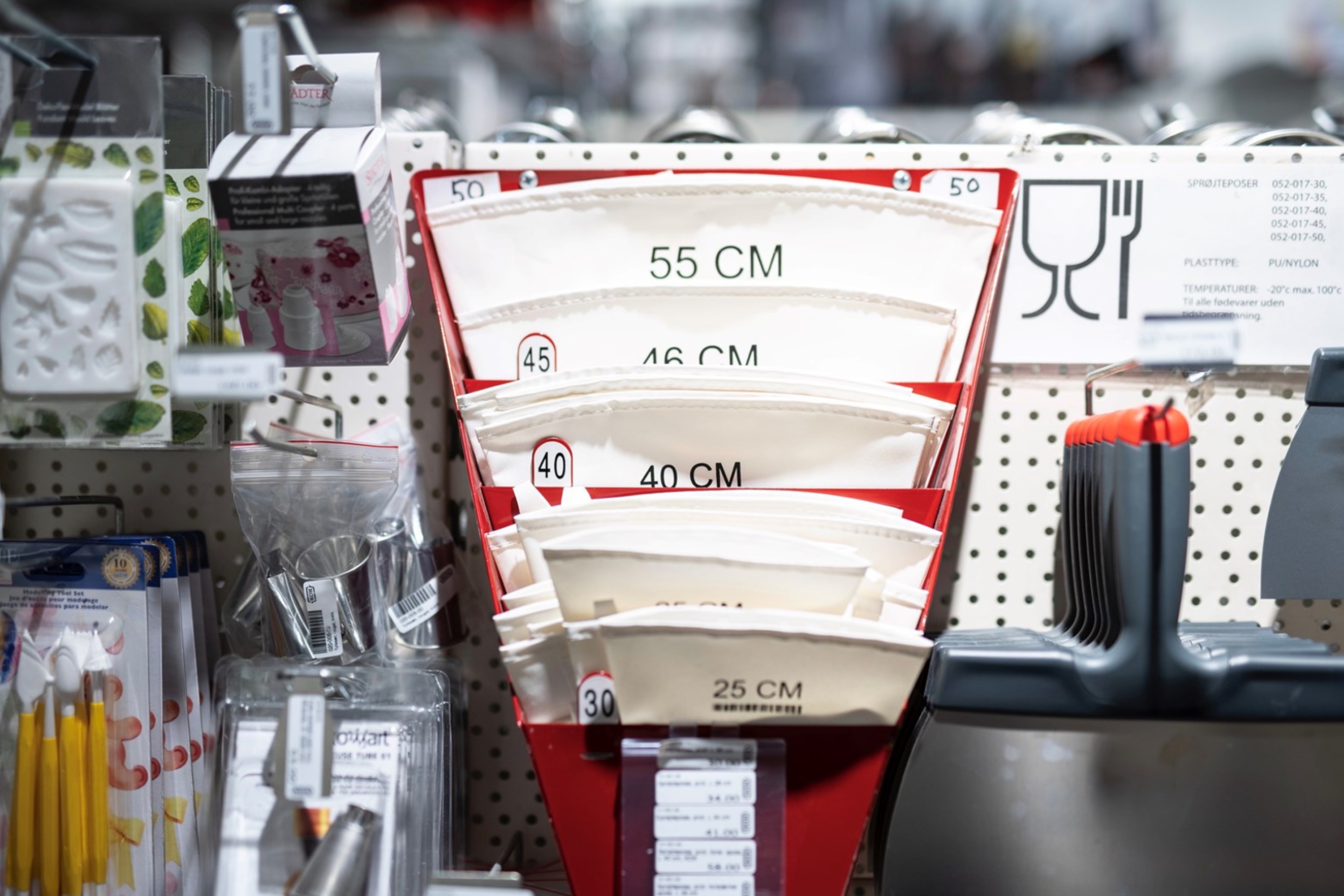 Sprøjtepose, bomuld