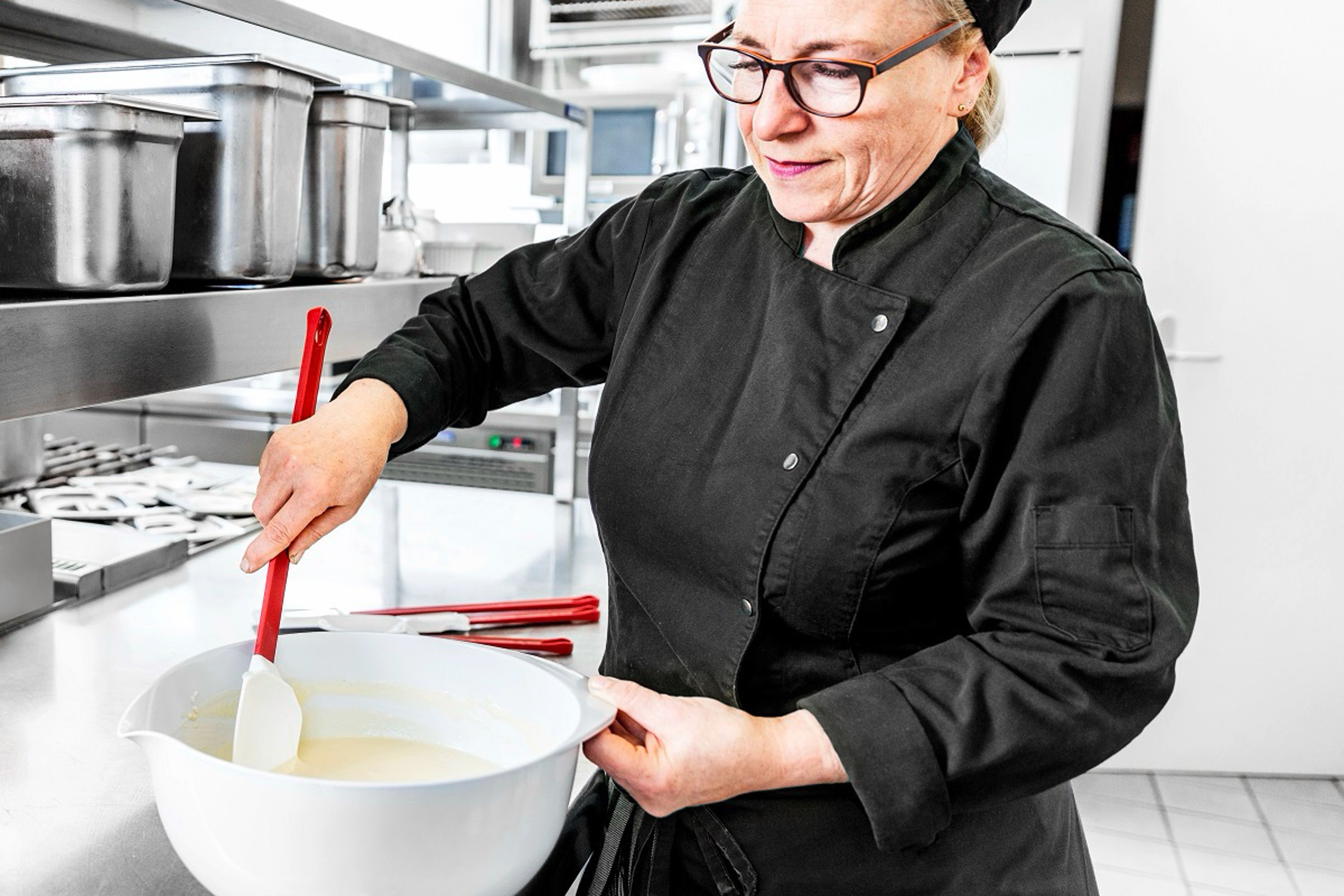 Dejskraber, skeformet, 260 °C, silikone og plast