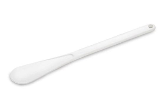 Rørespatel, 25-45 cm, hvid plast