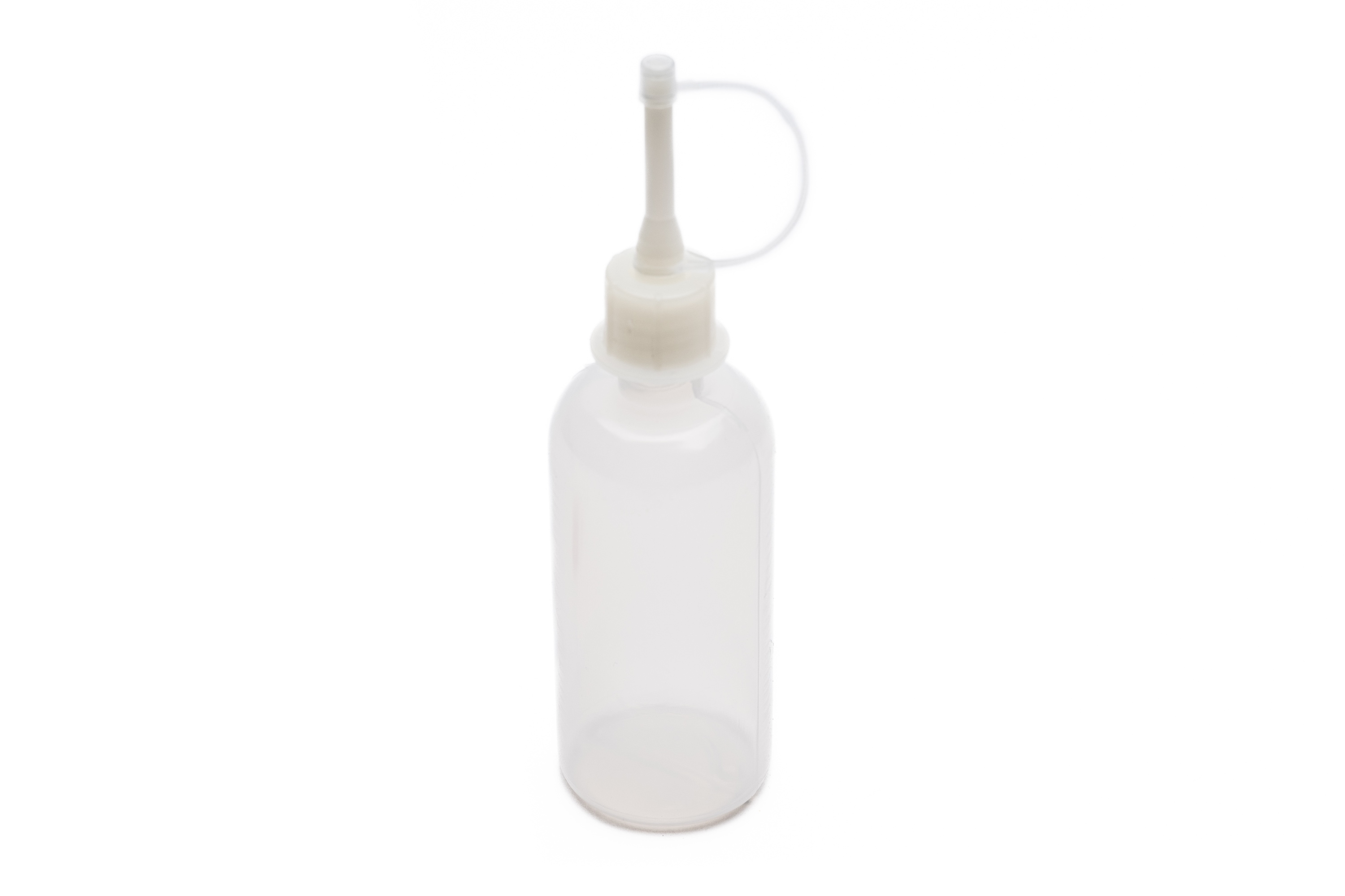 Dressingflaske, klar plast, 100 ml