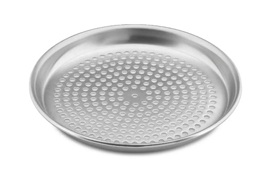 Indsats til skaldyrsfad, perforeret aluminium