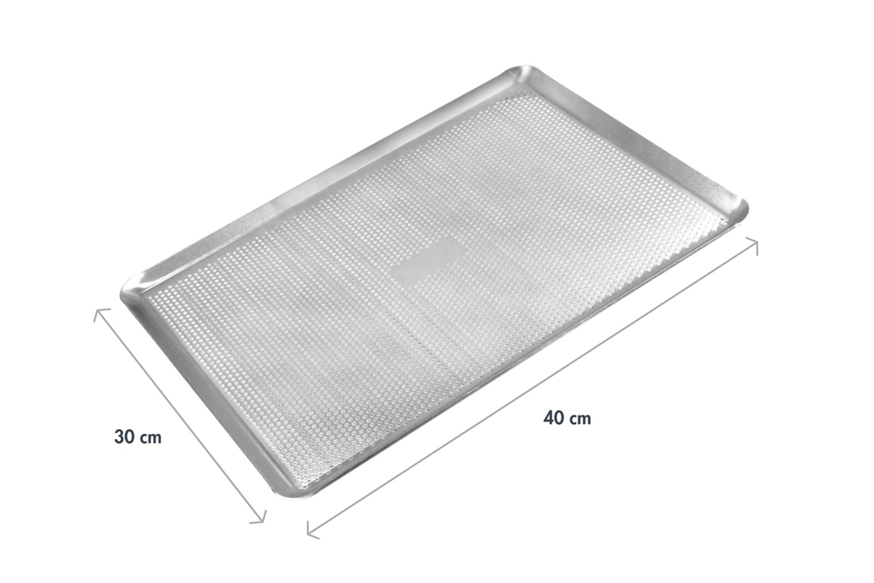 Bageplade, perforeret aluminium