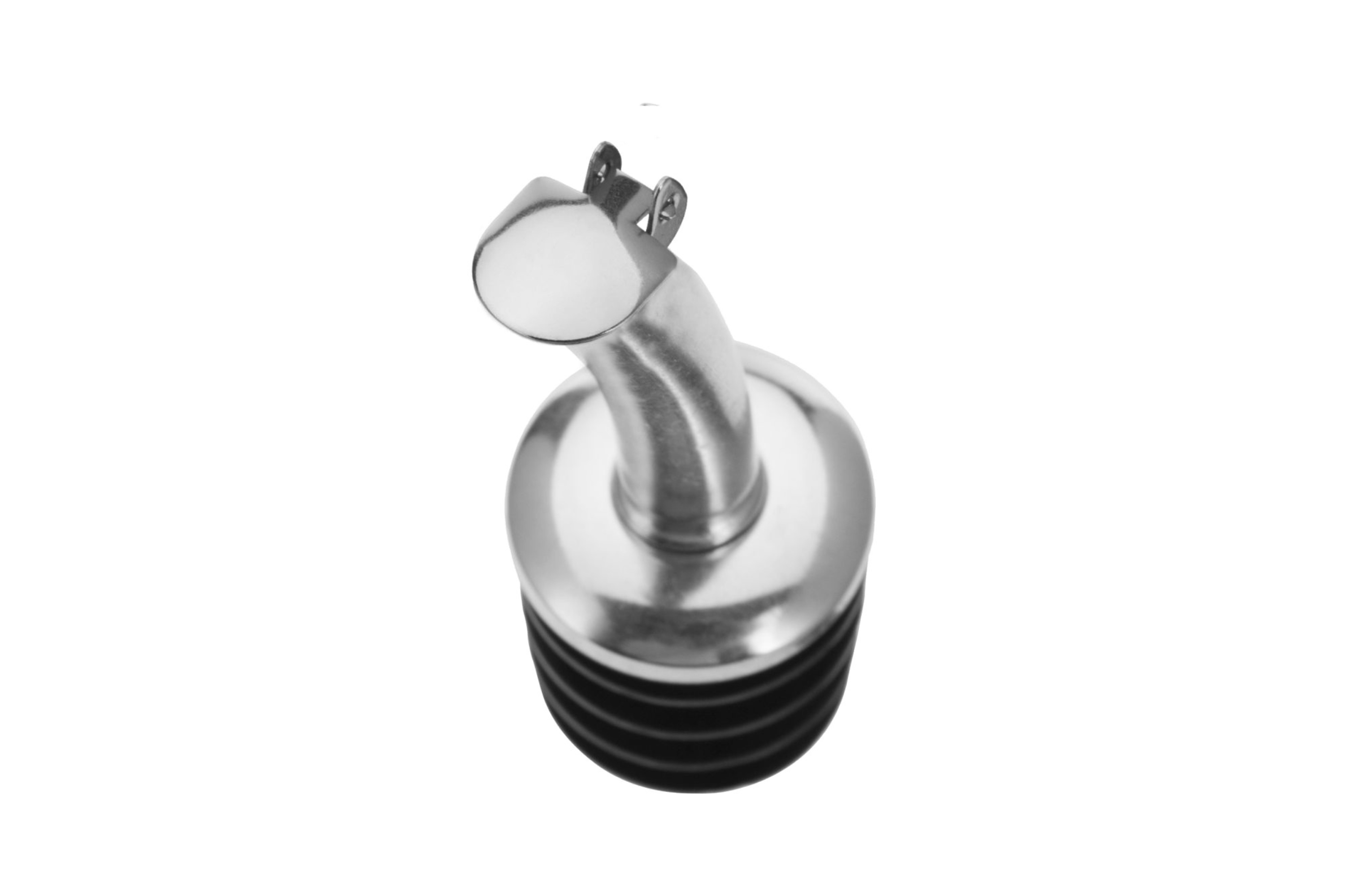 Skænkeprop, messing og plast, free flow