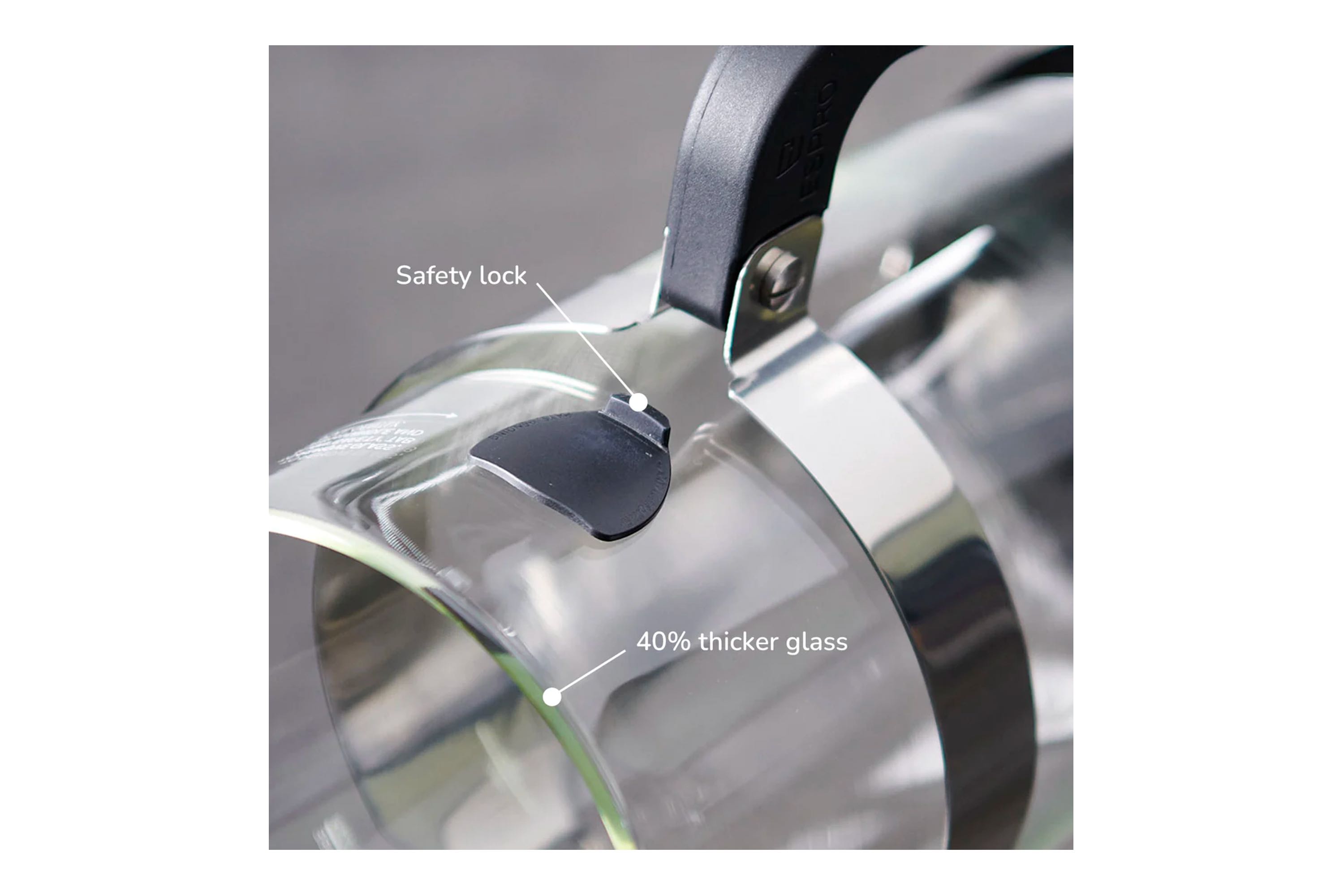 Stempelkande, Espro P5, 8 kopper, glas