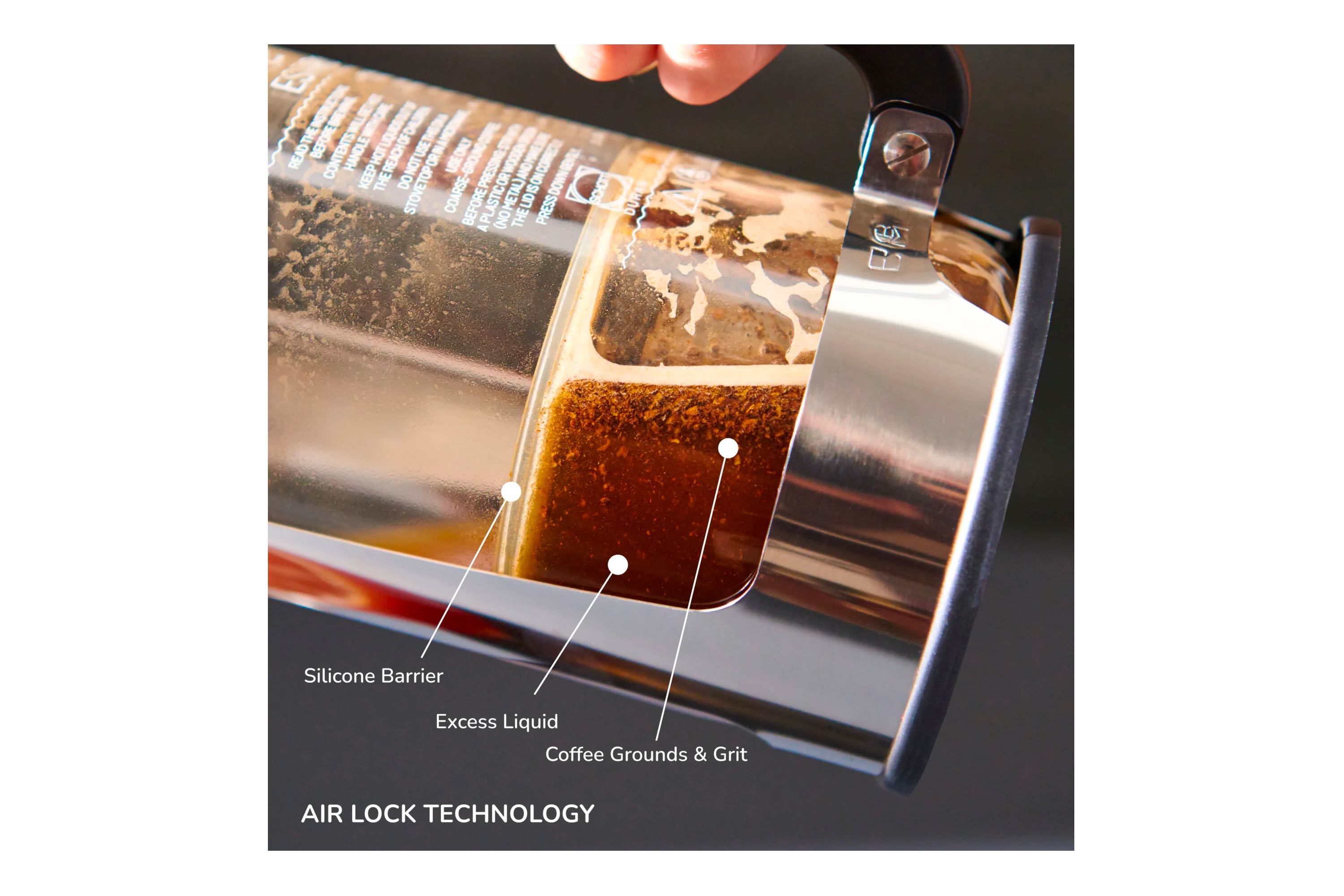 Stempelkande, Espro P7, 8 kopper, stål