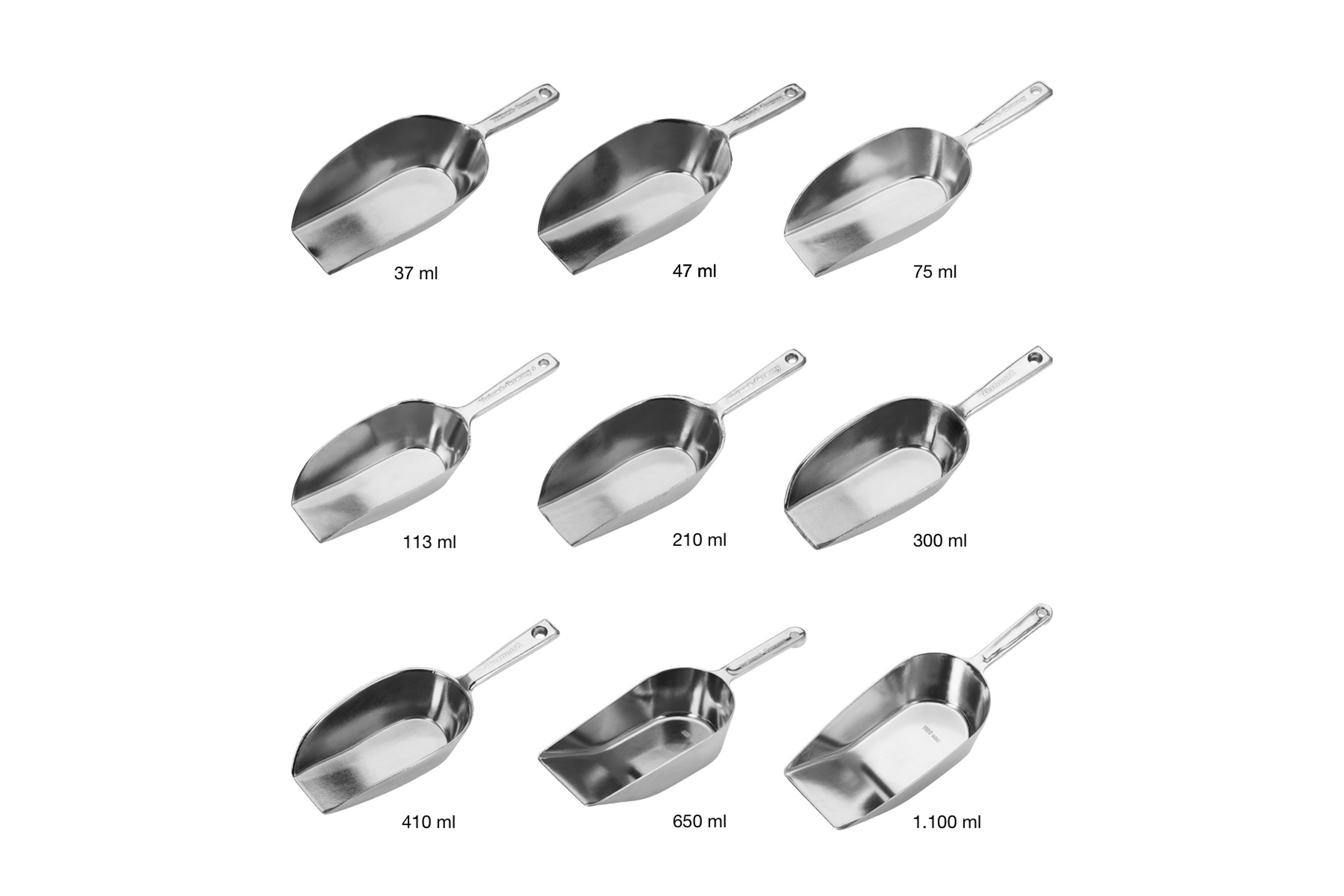 Skuffeske, aluminium