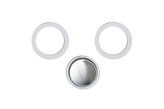 Pakninger og filter til Slancio espressokande