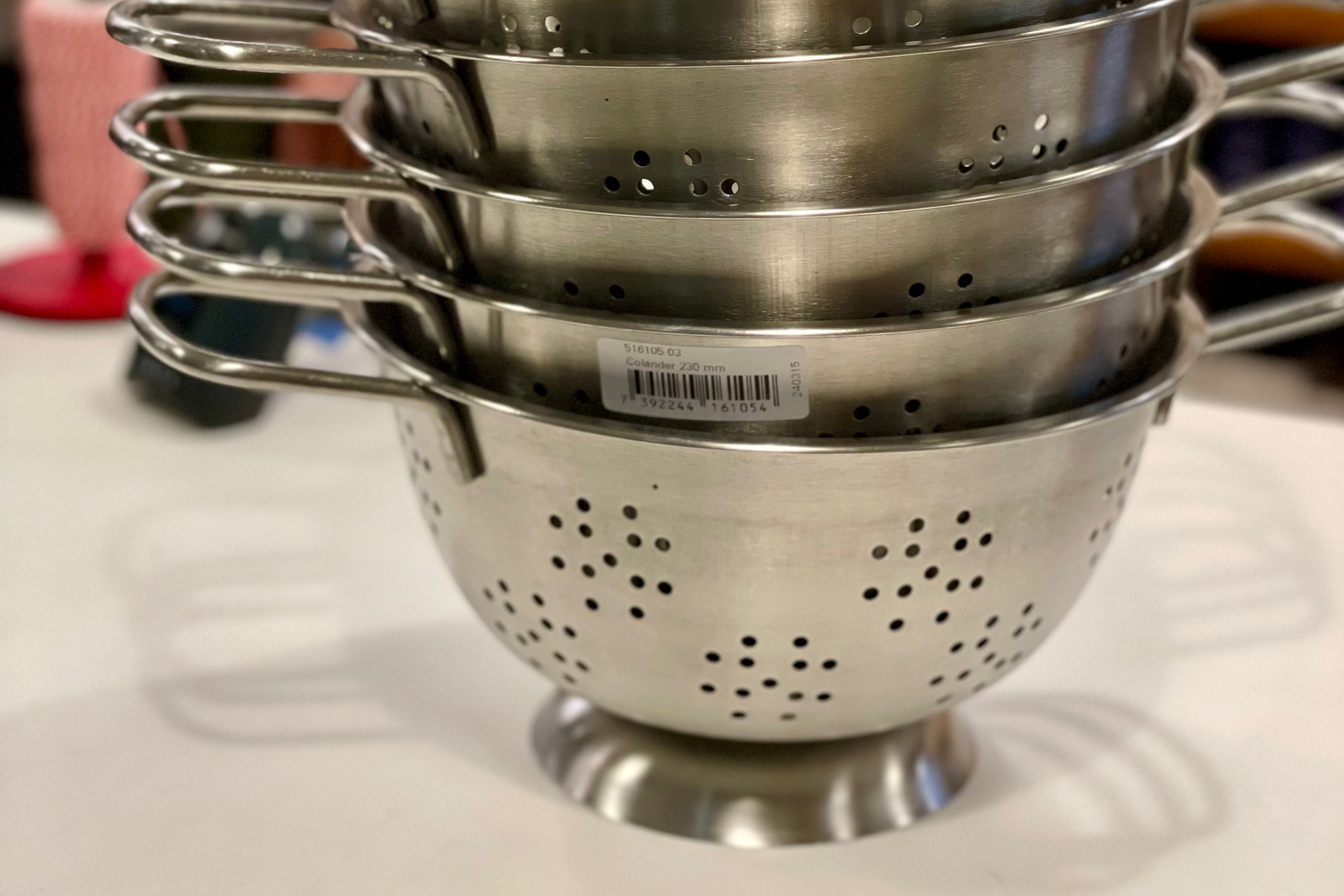 Dørslag, rustfrit stål