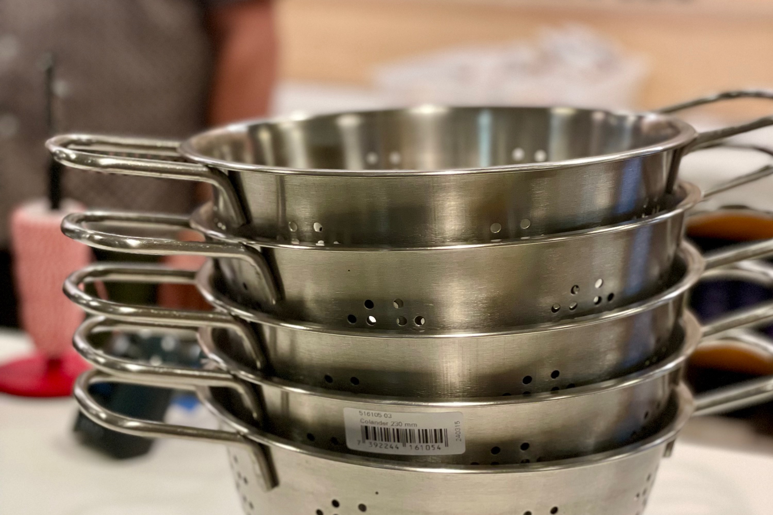 Dørslag, rustfrit stål