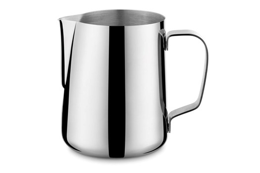Mælkekande, latte art, rustfrit stål
