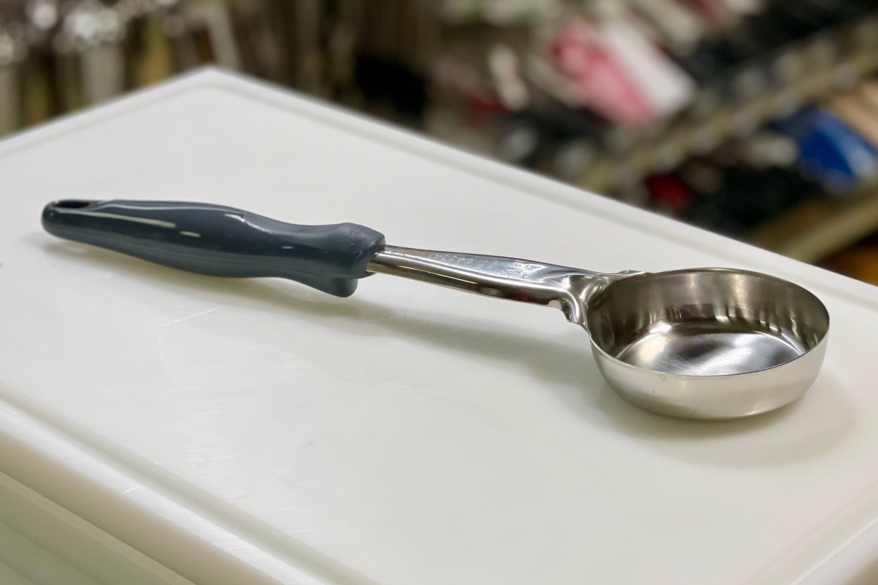 Ske til pizzasauce, stål