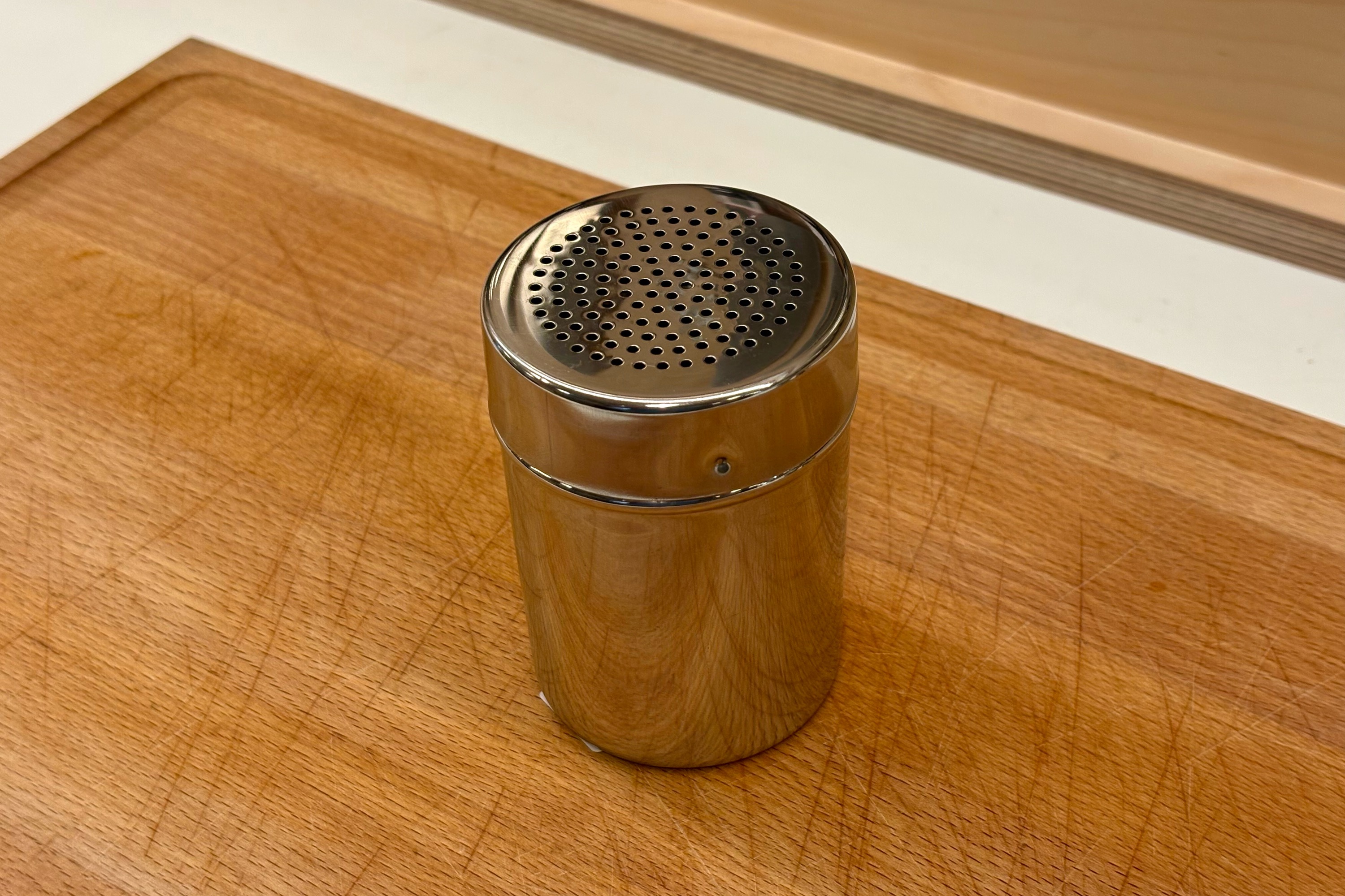 Strødåse, rustfrit stål, 2 mm huller