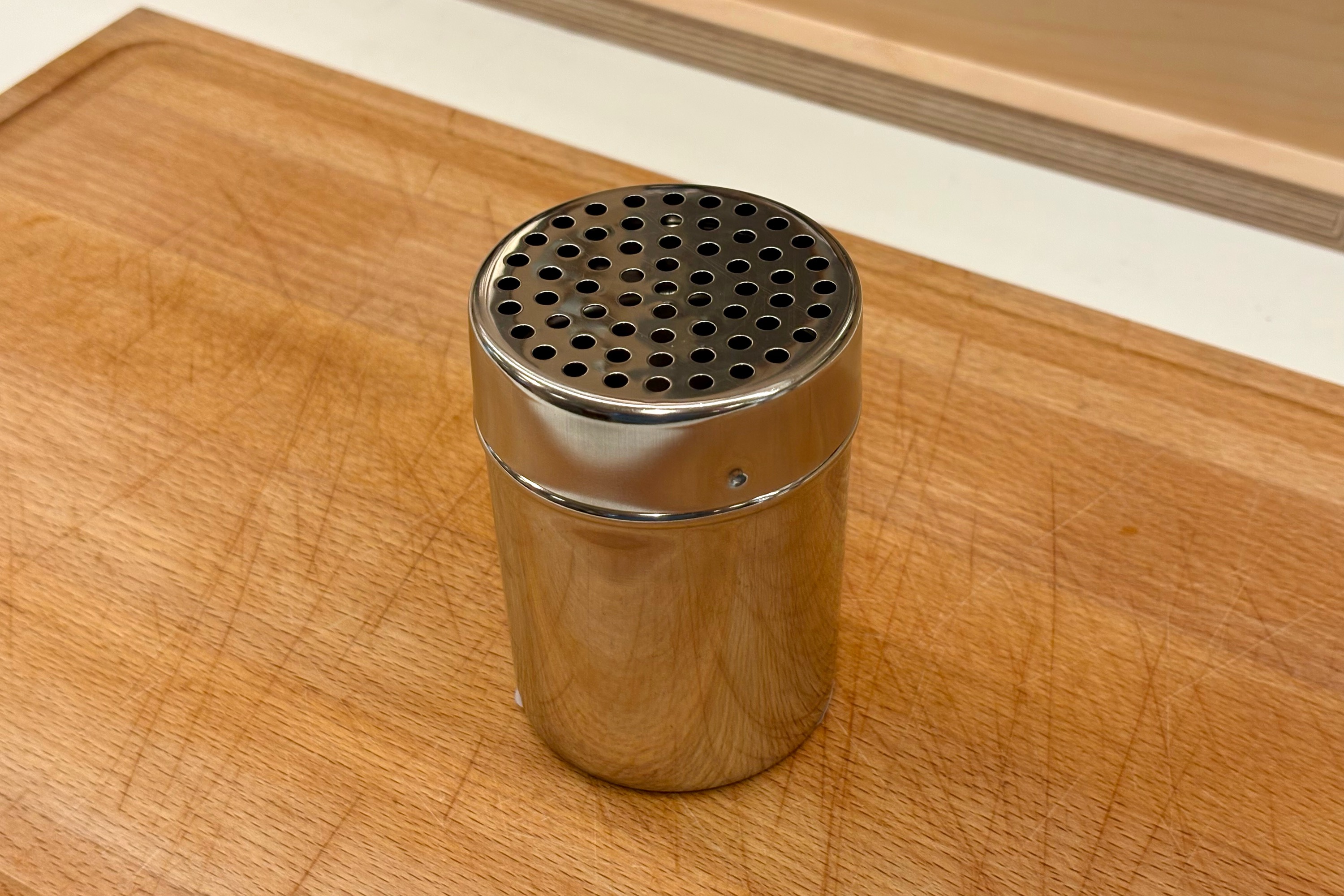 Strødåse, rustfrit stål, 4 mm huller