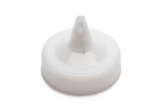 Låg til dressingflaske med stor åbning, lukkelåg