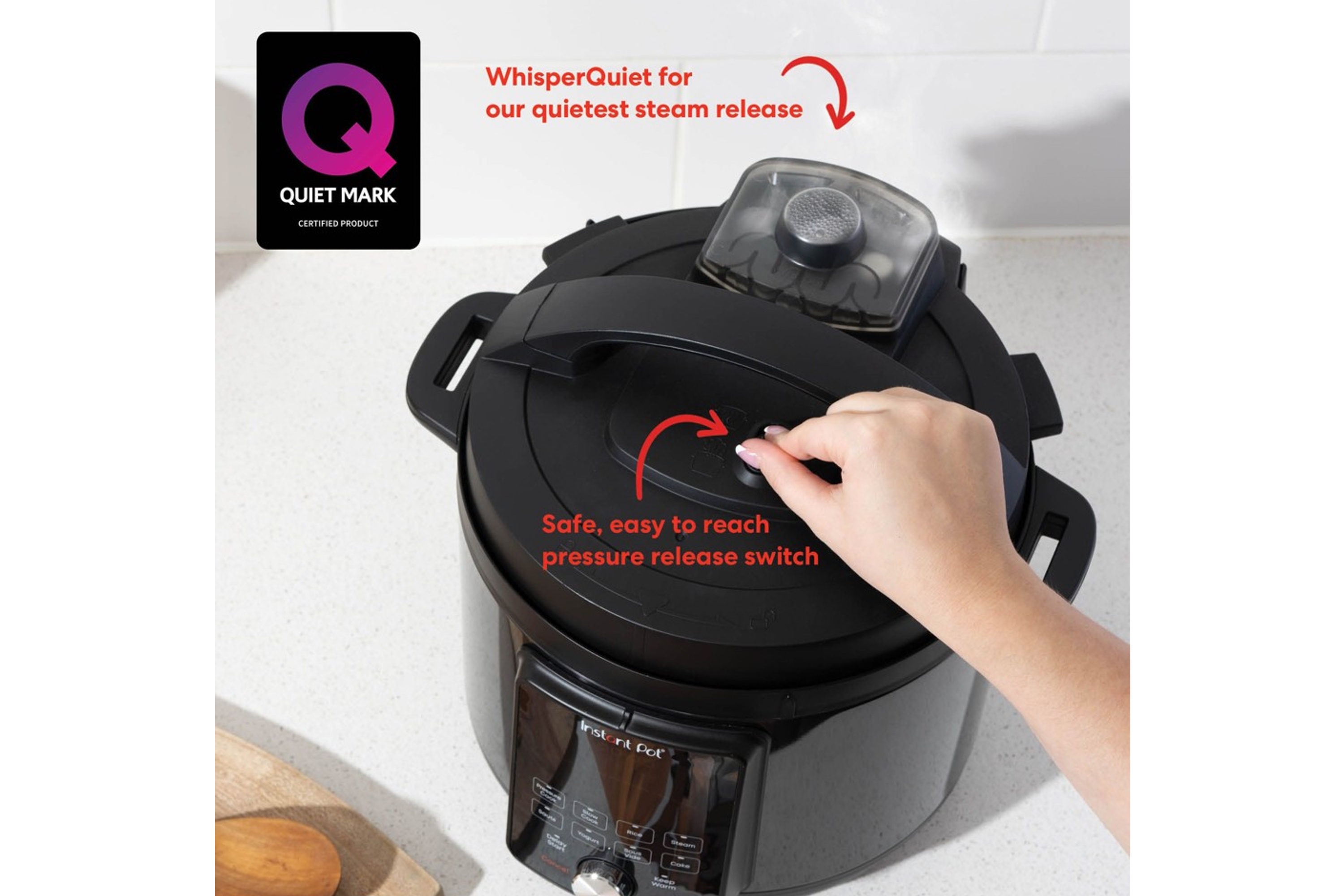 Trykkoger, Duo Plus Multi-Cooker Whisper Quiet