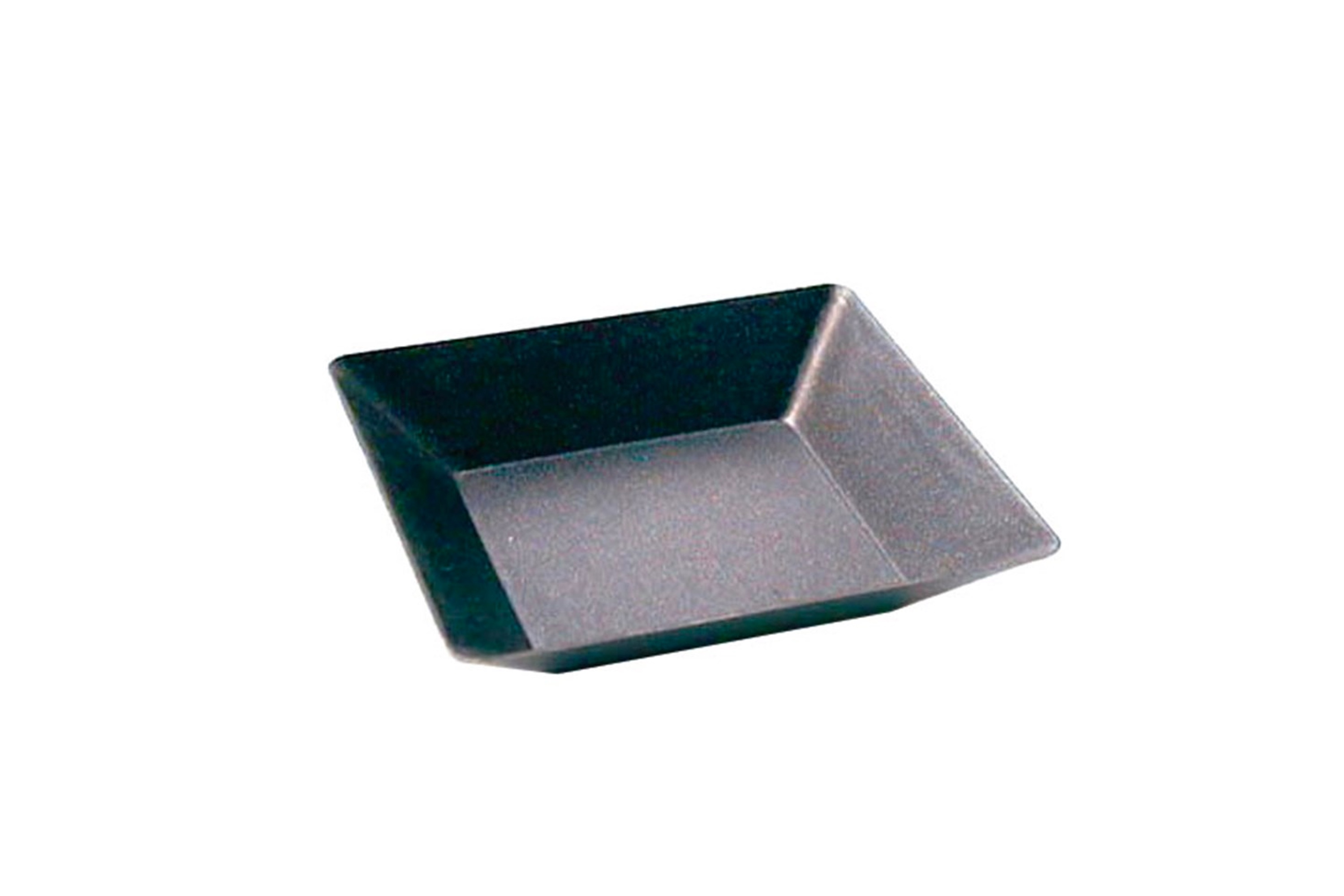 Flanform, kvadratisk, jern med belægning