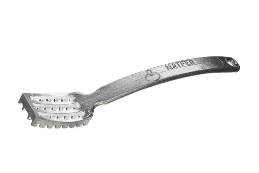 Fiskeskælsskraber, aluminium, 22 cm