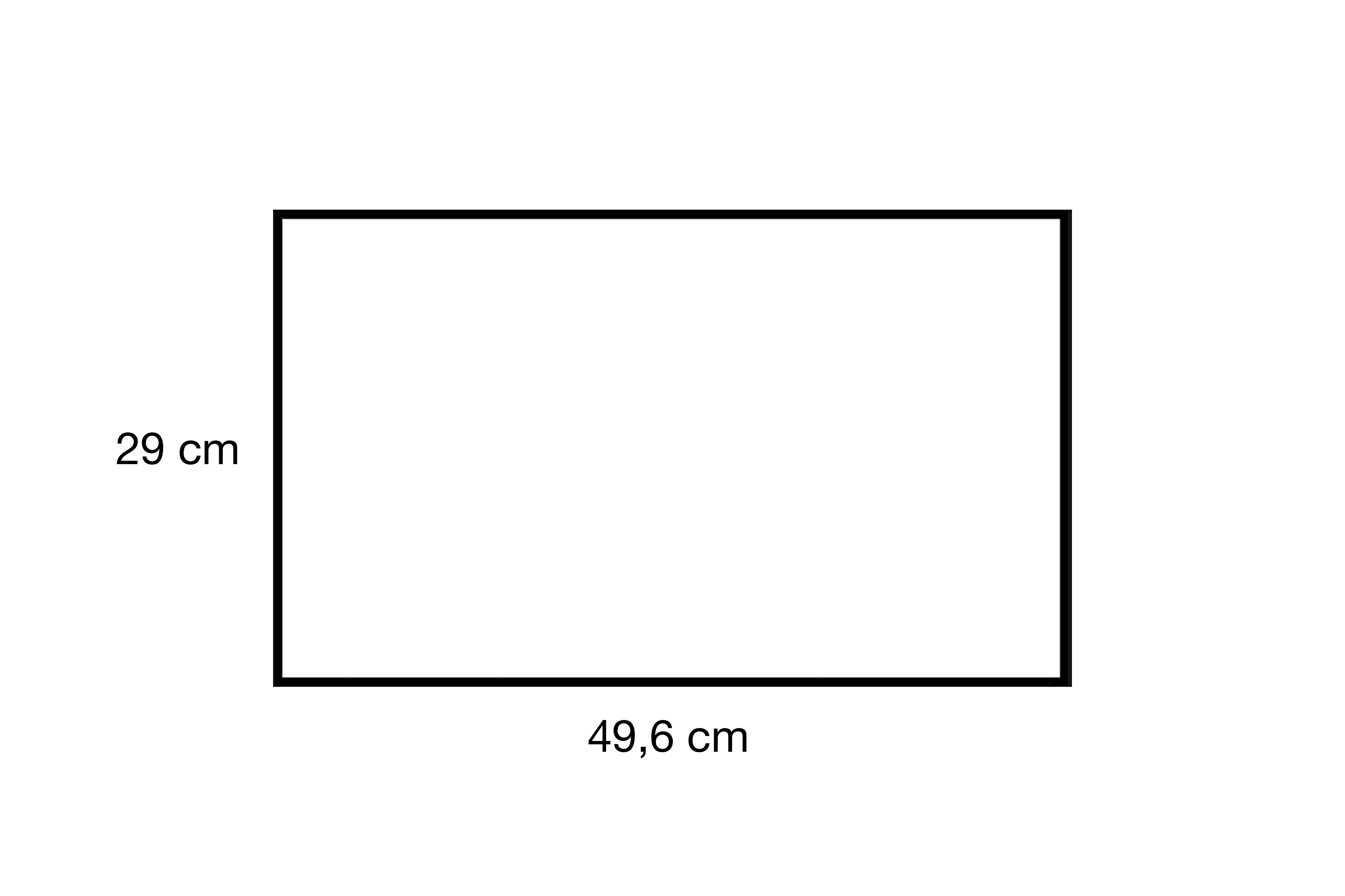 Bageramme, stål, GN 1/1, H 4,5 cm