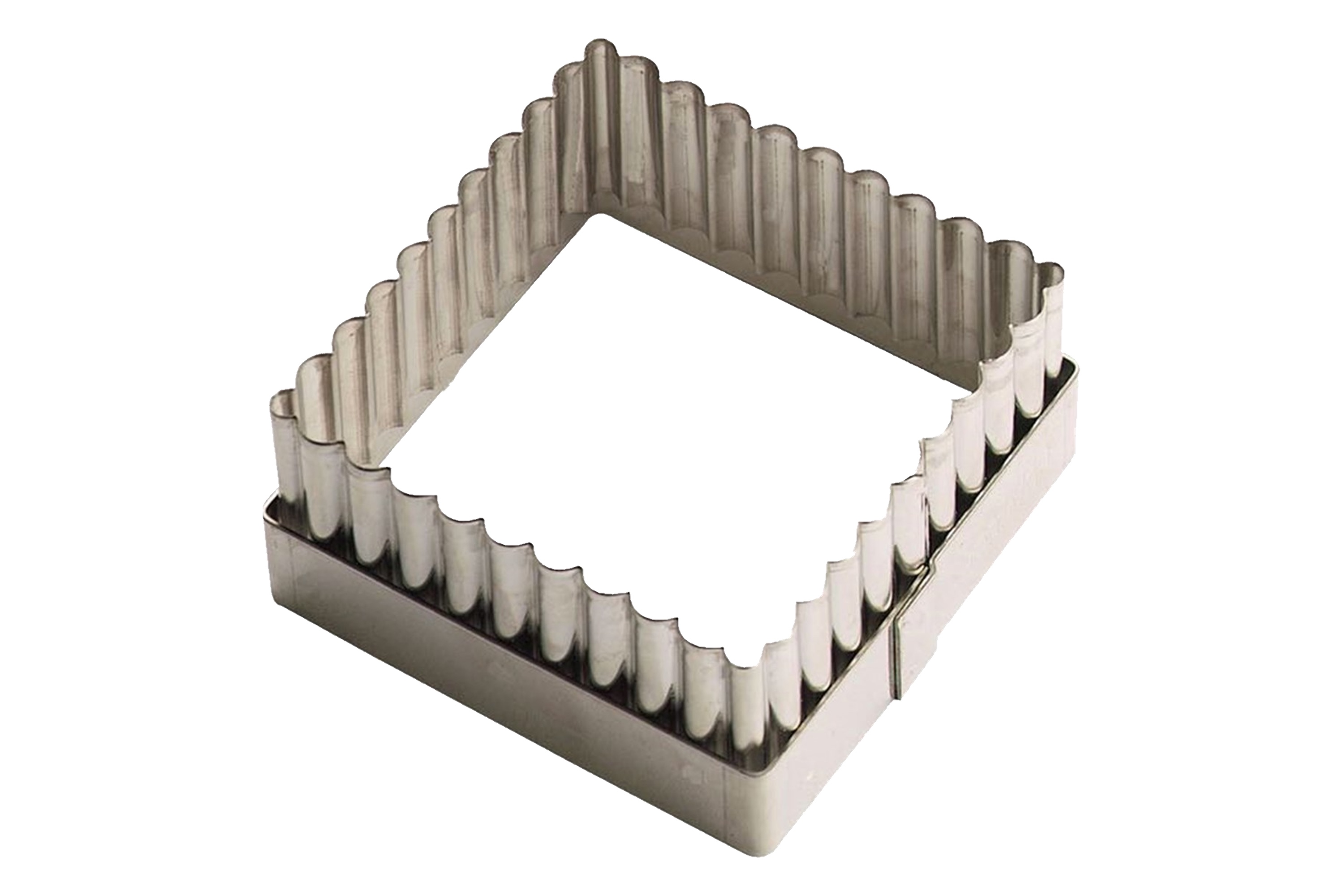 Udstikker, kvadratisk, kruset, stål