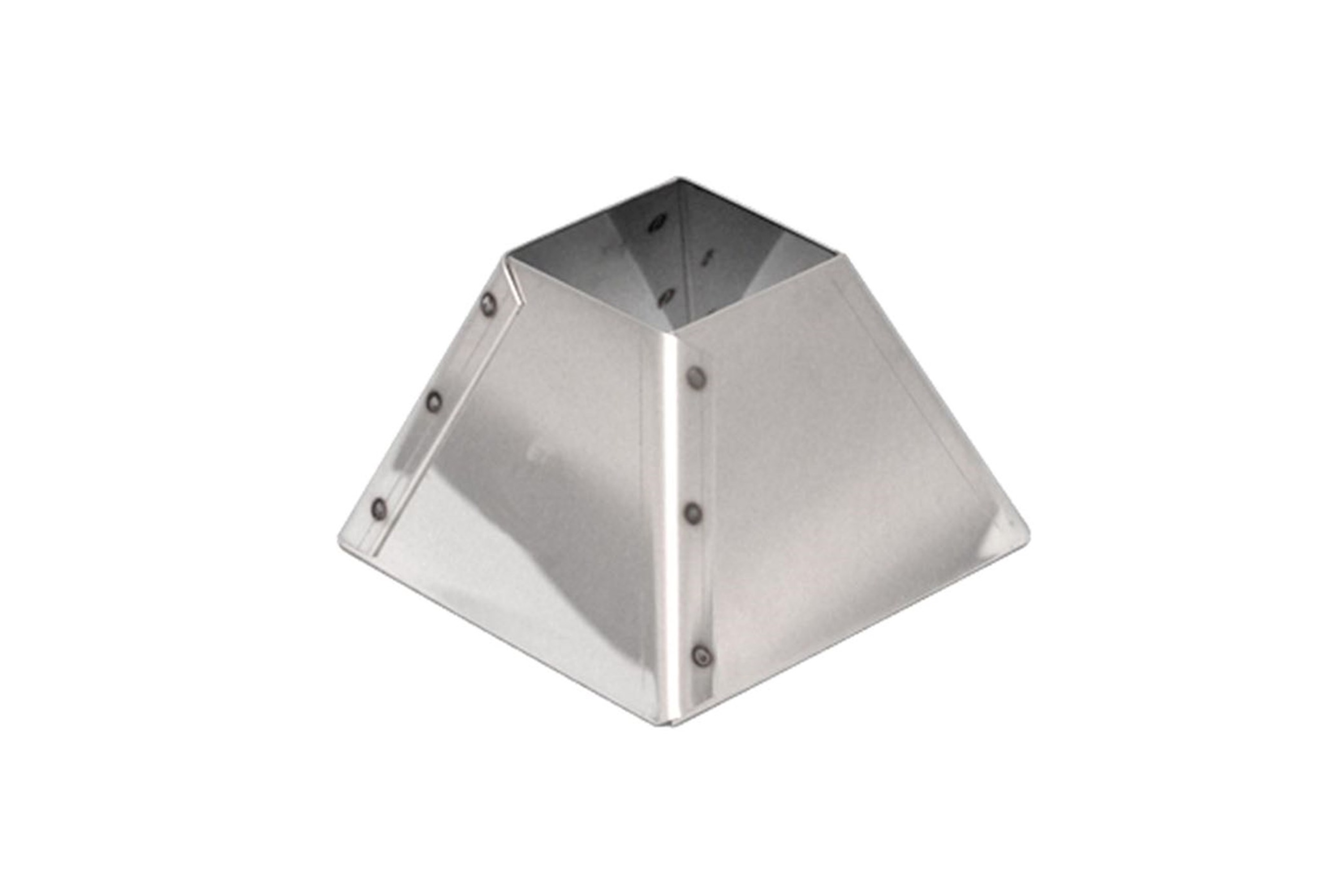 Moussering, pyramidebund, stål, H 5 cm