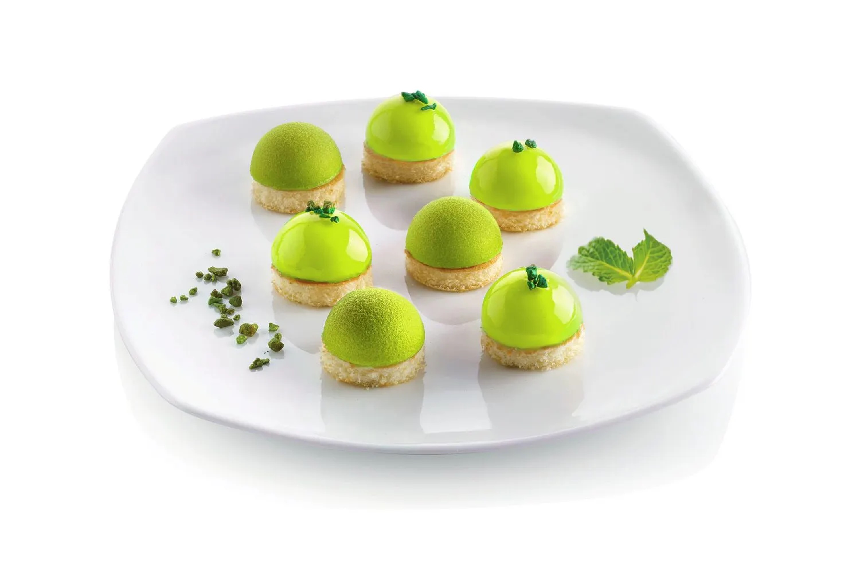 Silikoneform, halvkugle, SF006