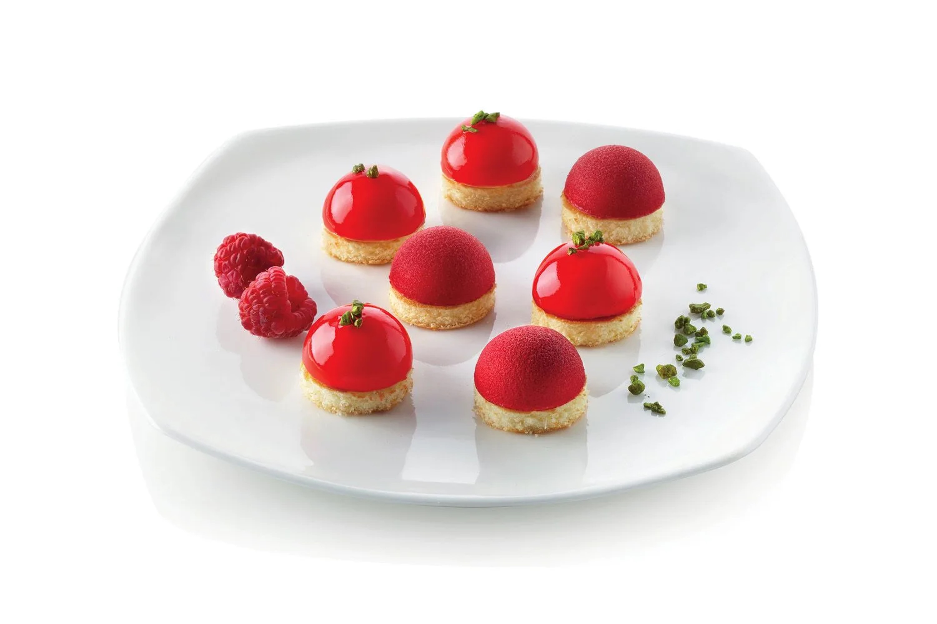 Silikoneform, halvkugle, SF005