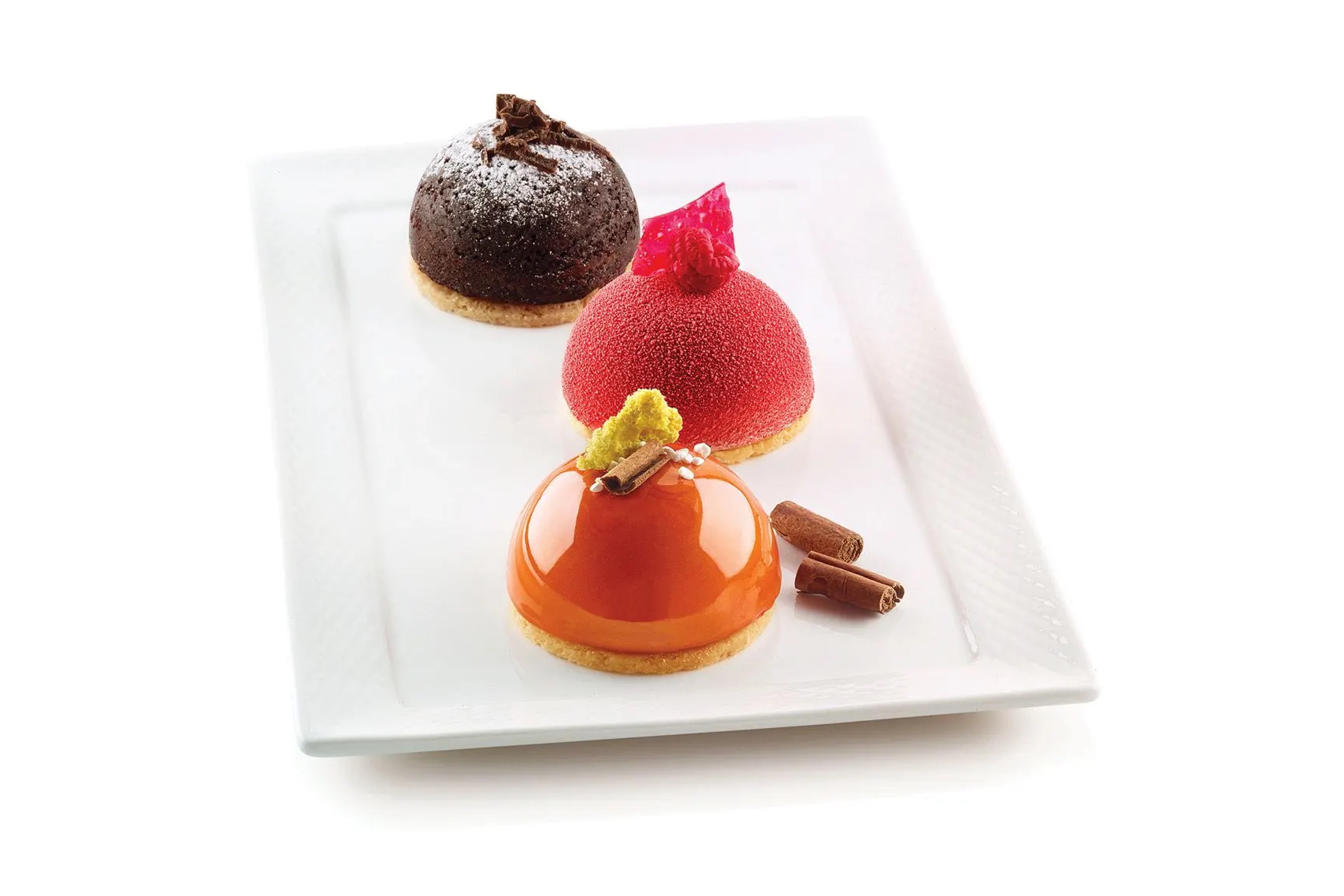 Silikoneform, halvkugle, SF003