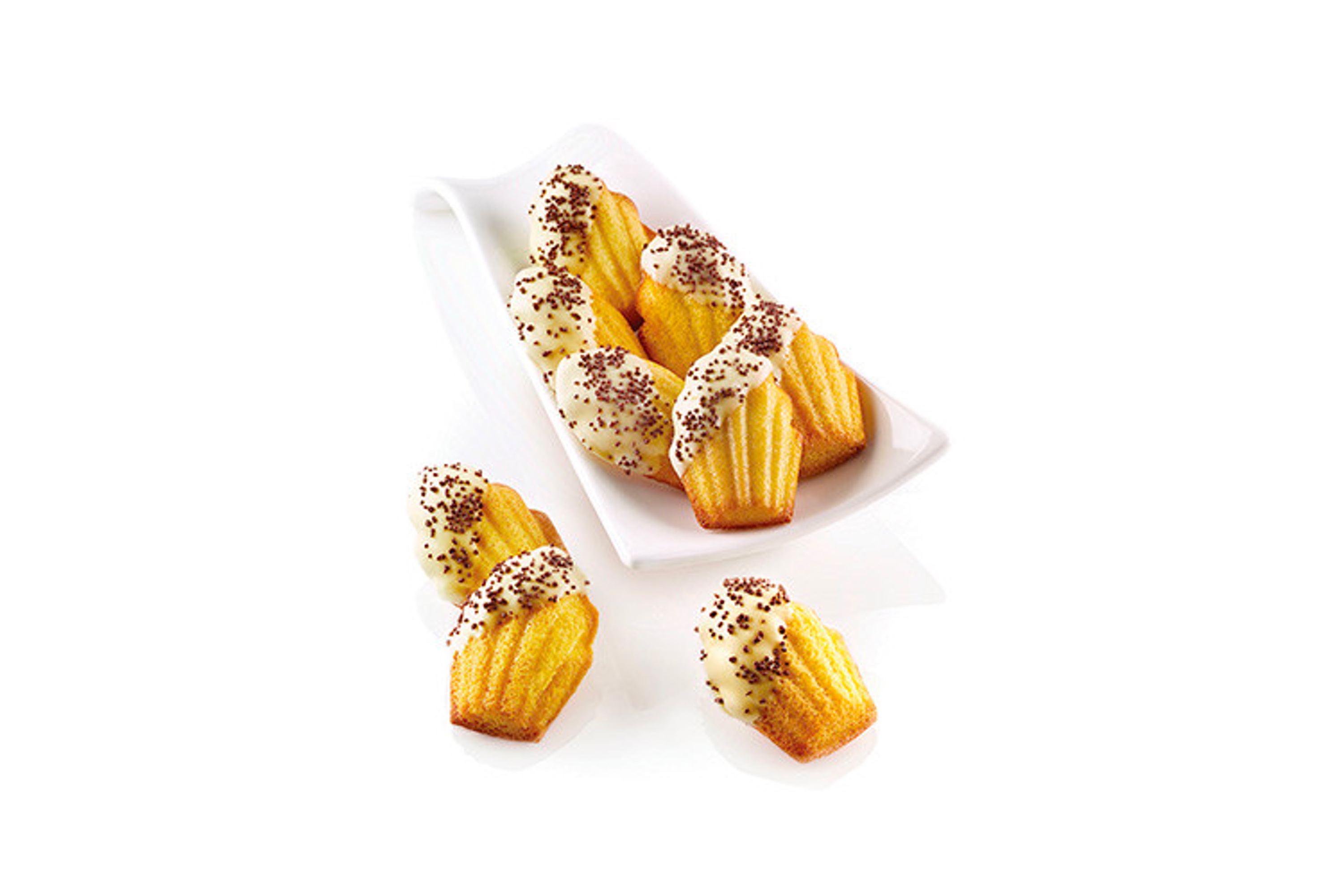 Silikoneform, madeleines, SF032