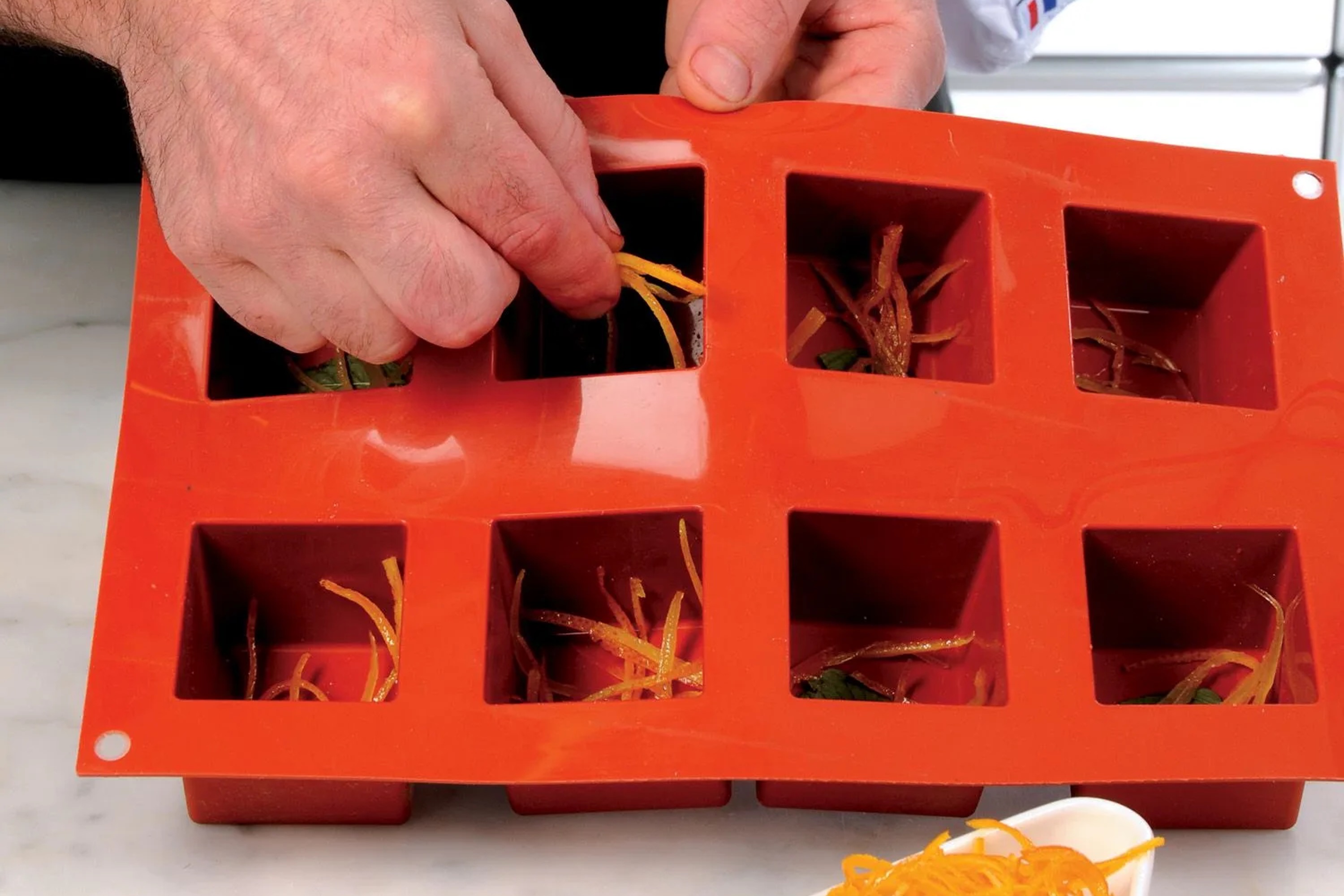 Silikoneform, kube, SF104