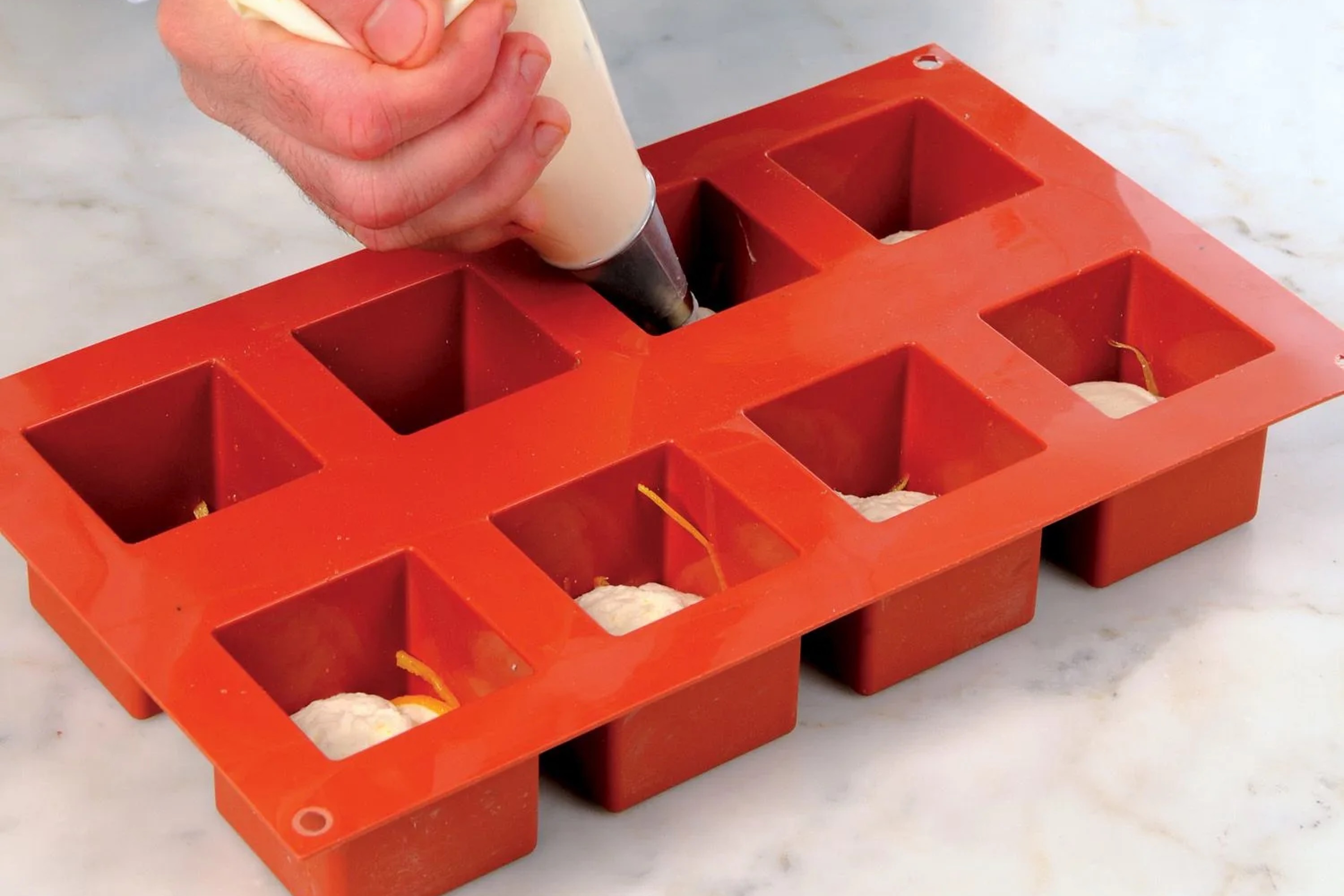 Silikoneform, kube, SF104