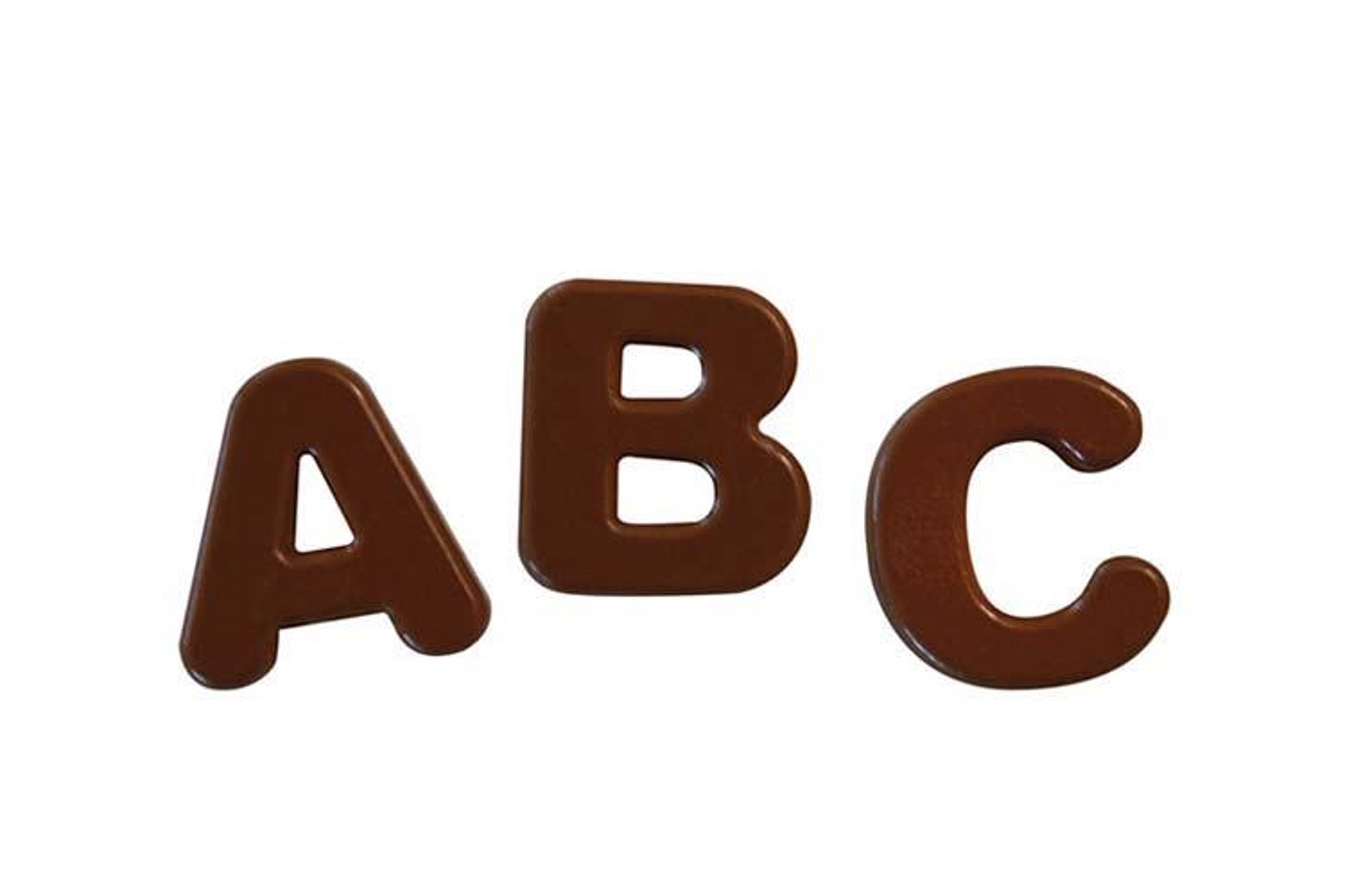 Silikoneform, bogstaver, SF169