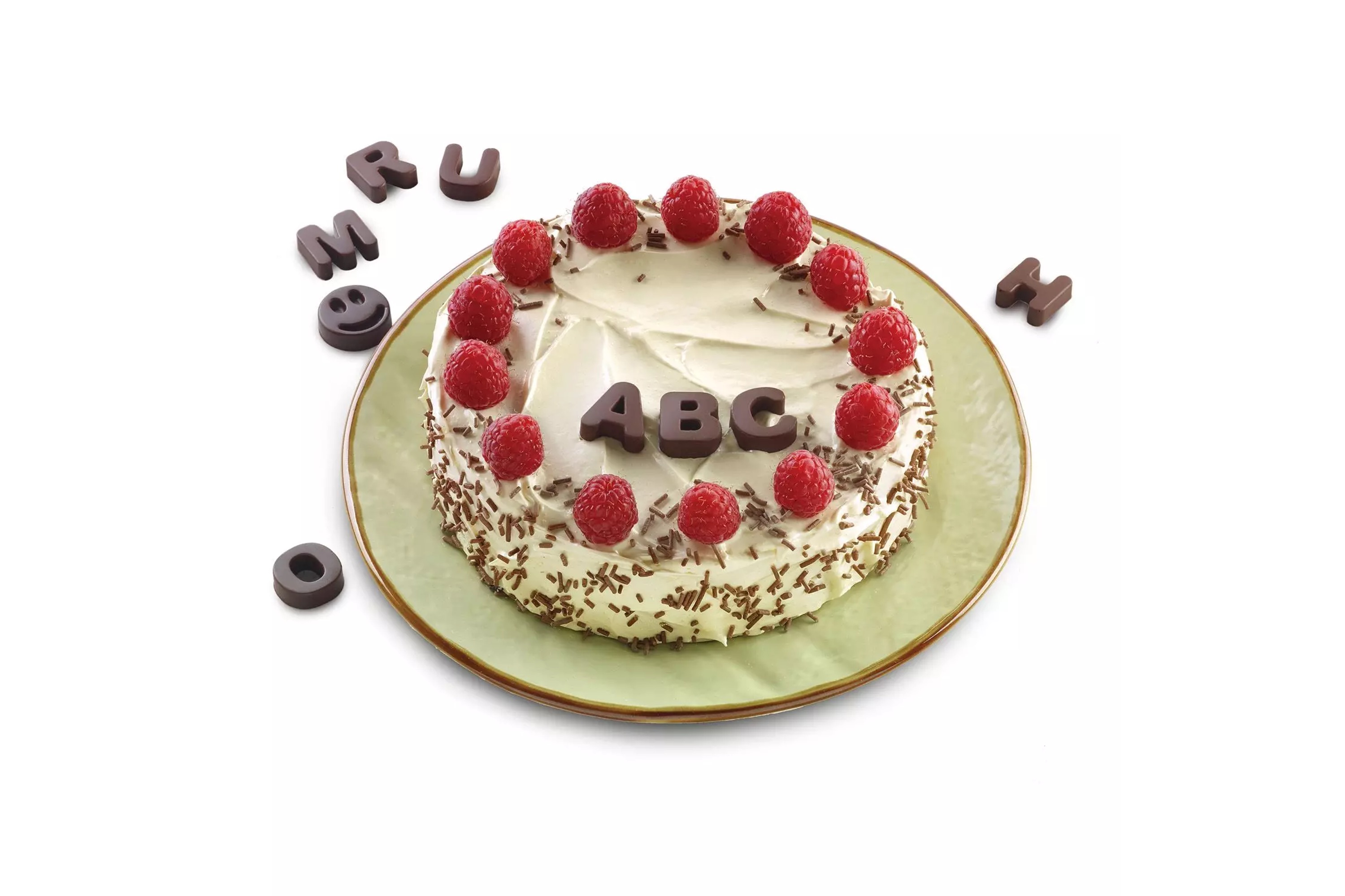 Silikoneform, bogstaver, SF169