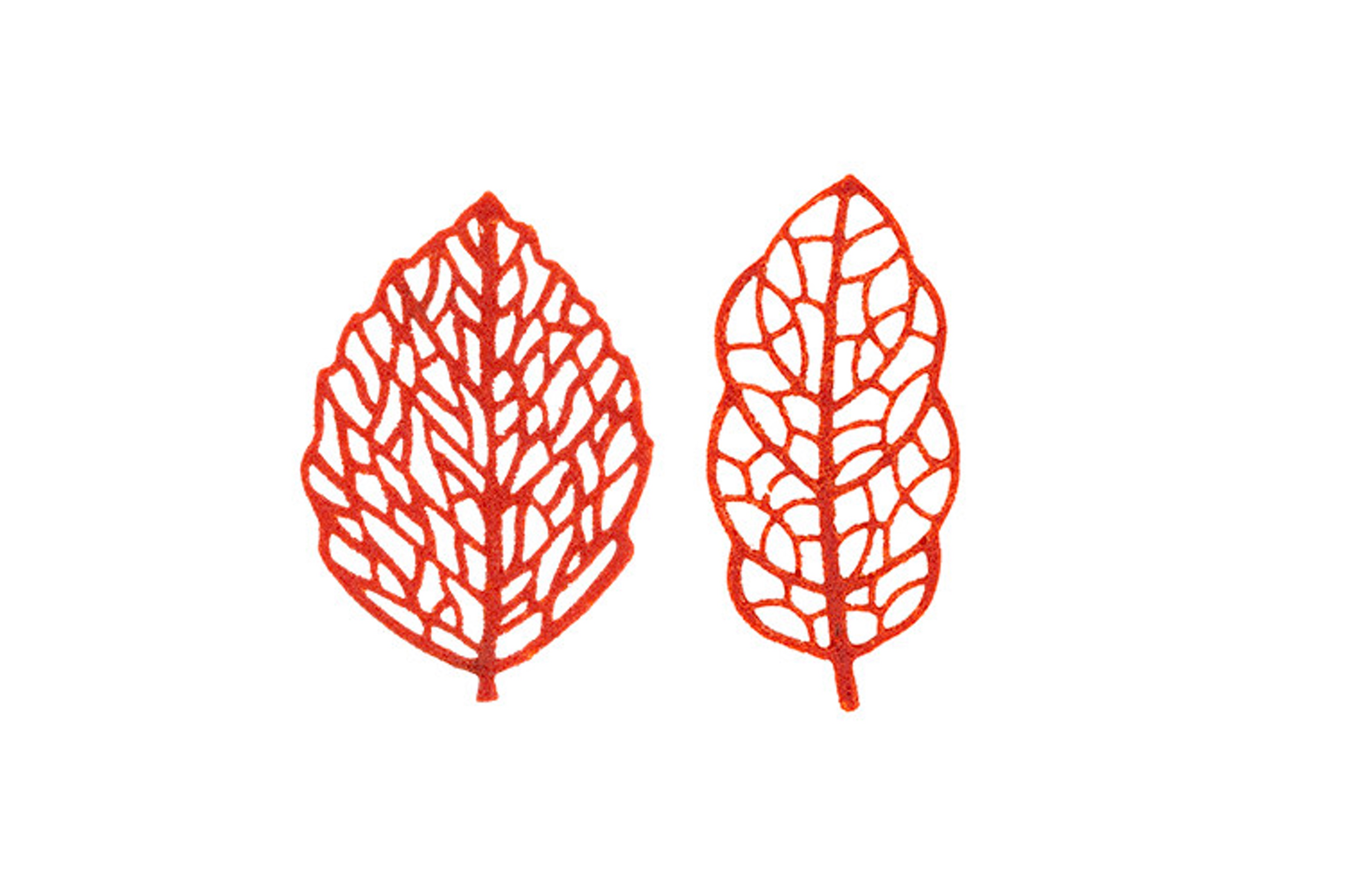 Silikoneform, blad, Foresta