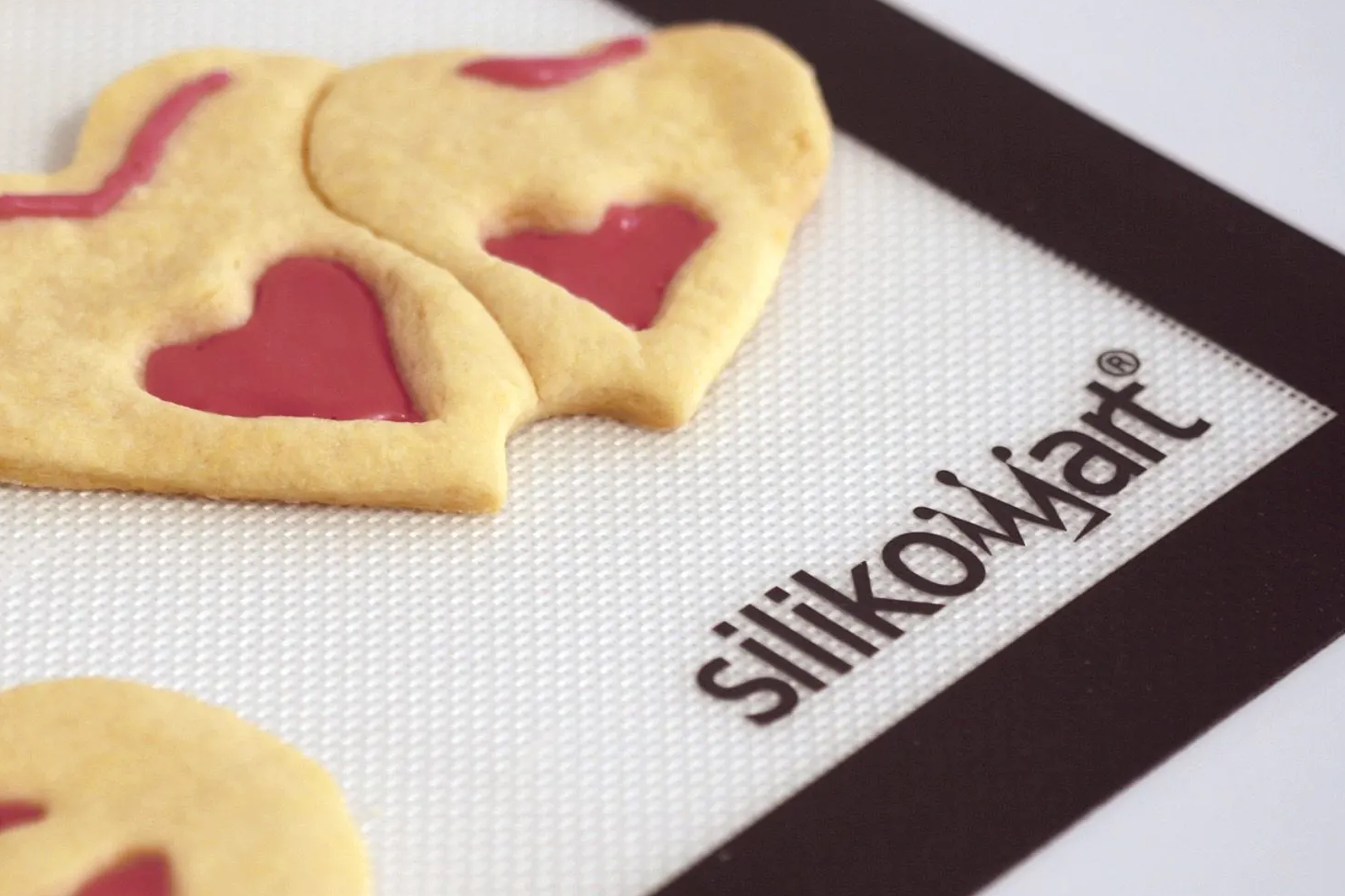 Bagemåtte, silikone med glasfiber