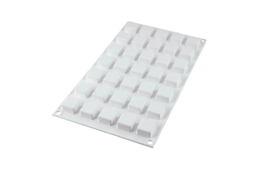 Silikoneform mikro kube, Micro Square 5, 35x5 ml