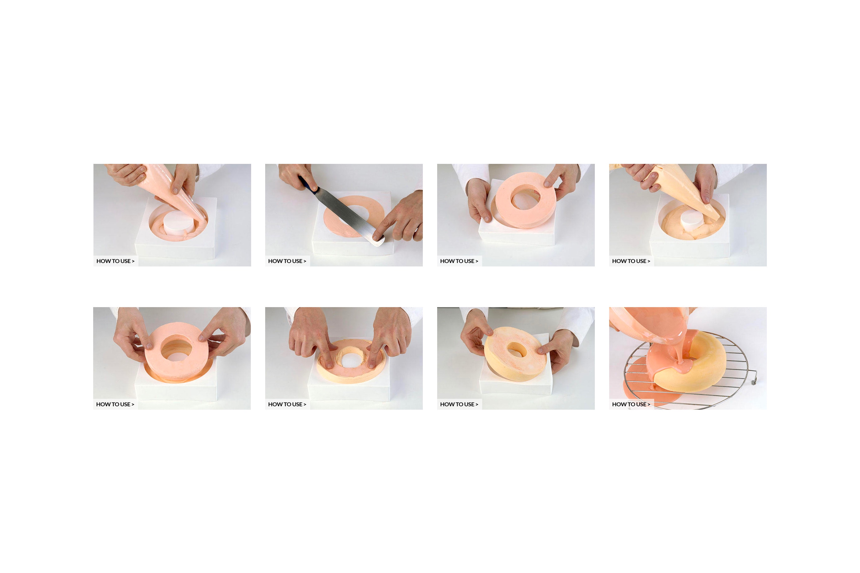 Silikoneform, savarin