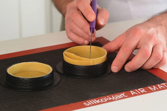 Bagemåtte, Air Mat, perforeret silikone