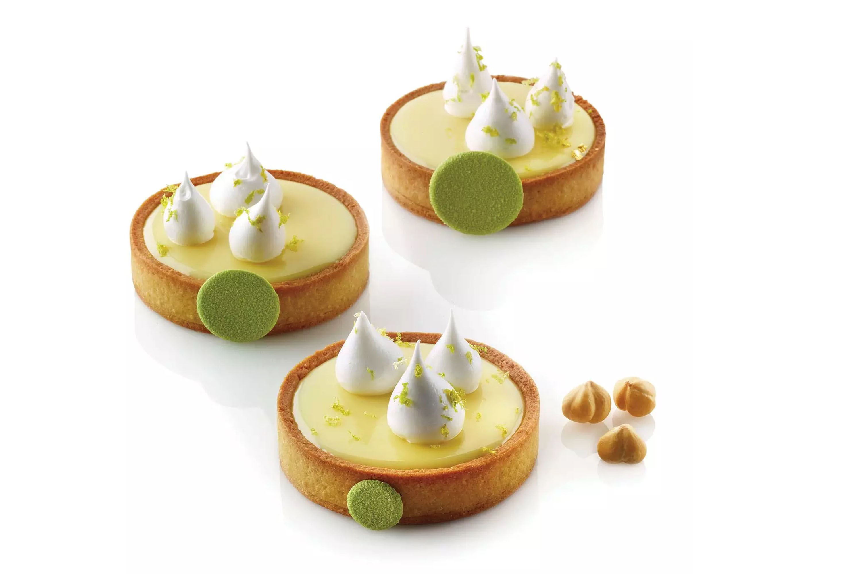 Tærtering, perforeret komposit, 6 stk.